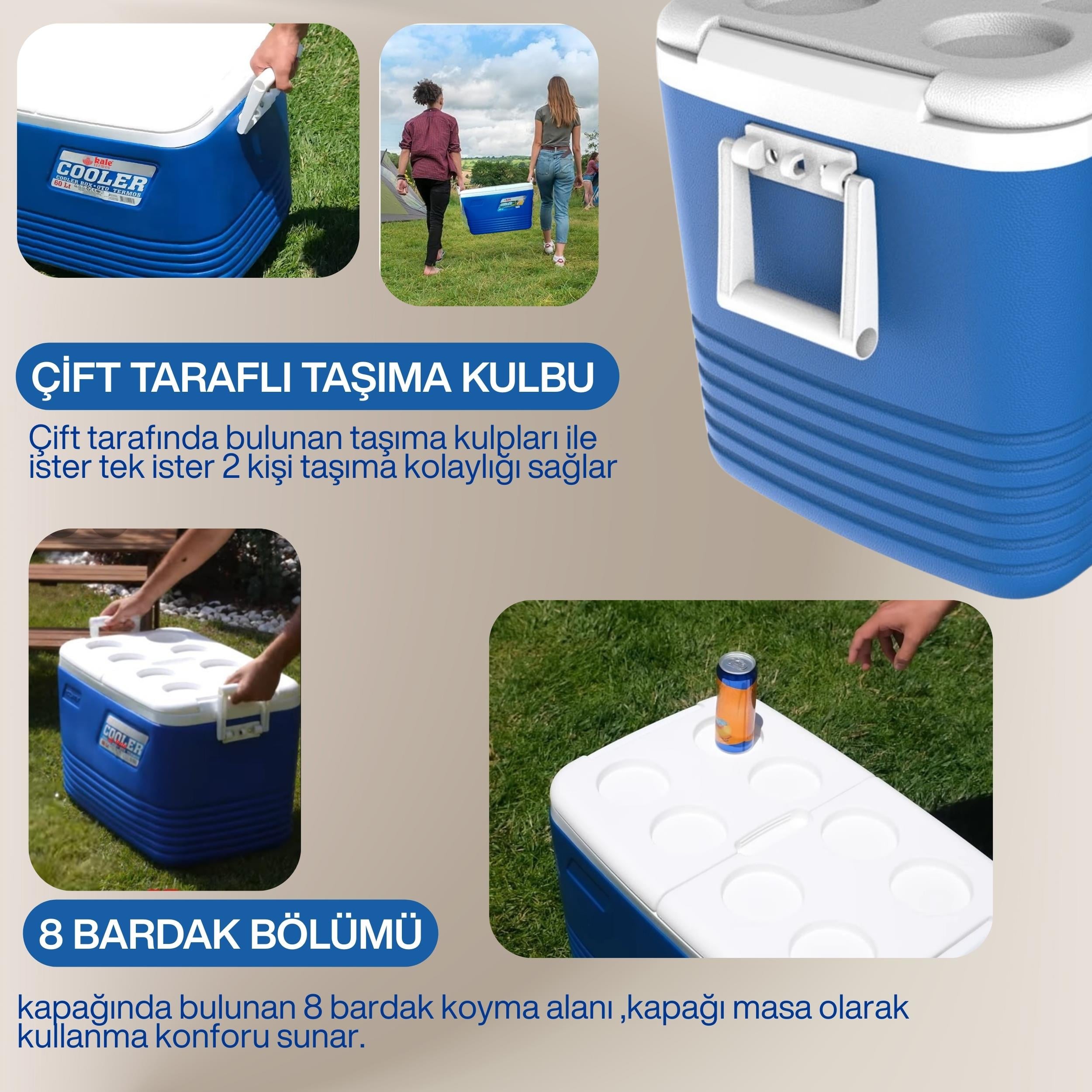 60 Lt Buzluk Termos (1023 Cooler Box ) 