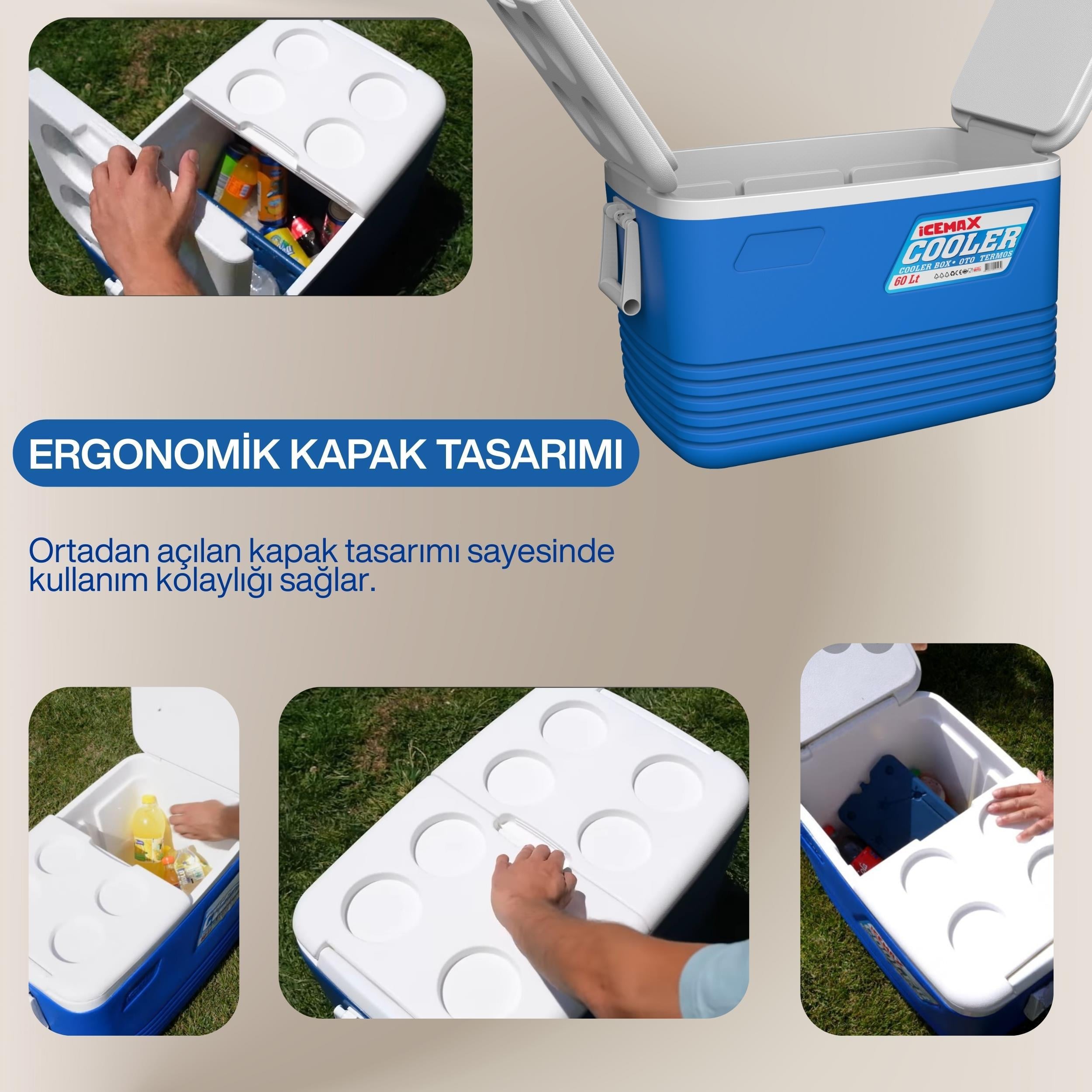 60 Lt Buzluk Termos (1023 Cooler Box ) 