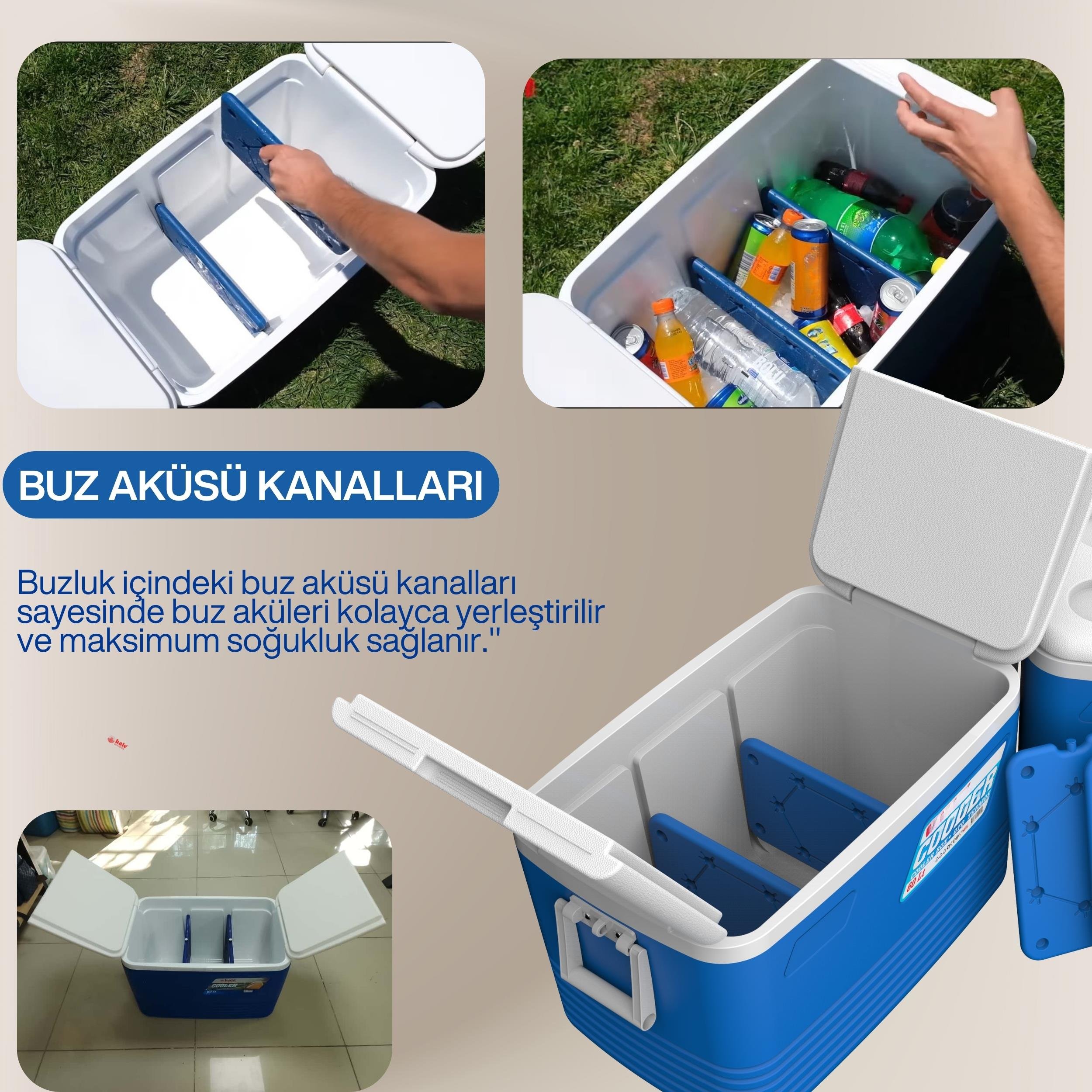 60 Lt Buzluk Termos (1023 Cooler Box ) 