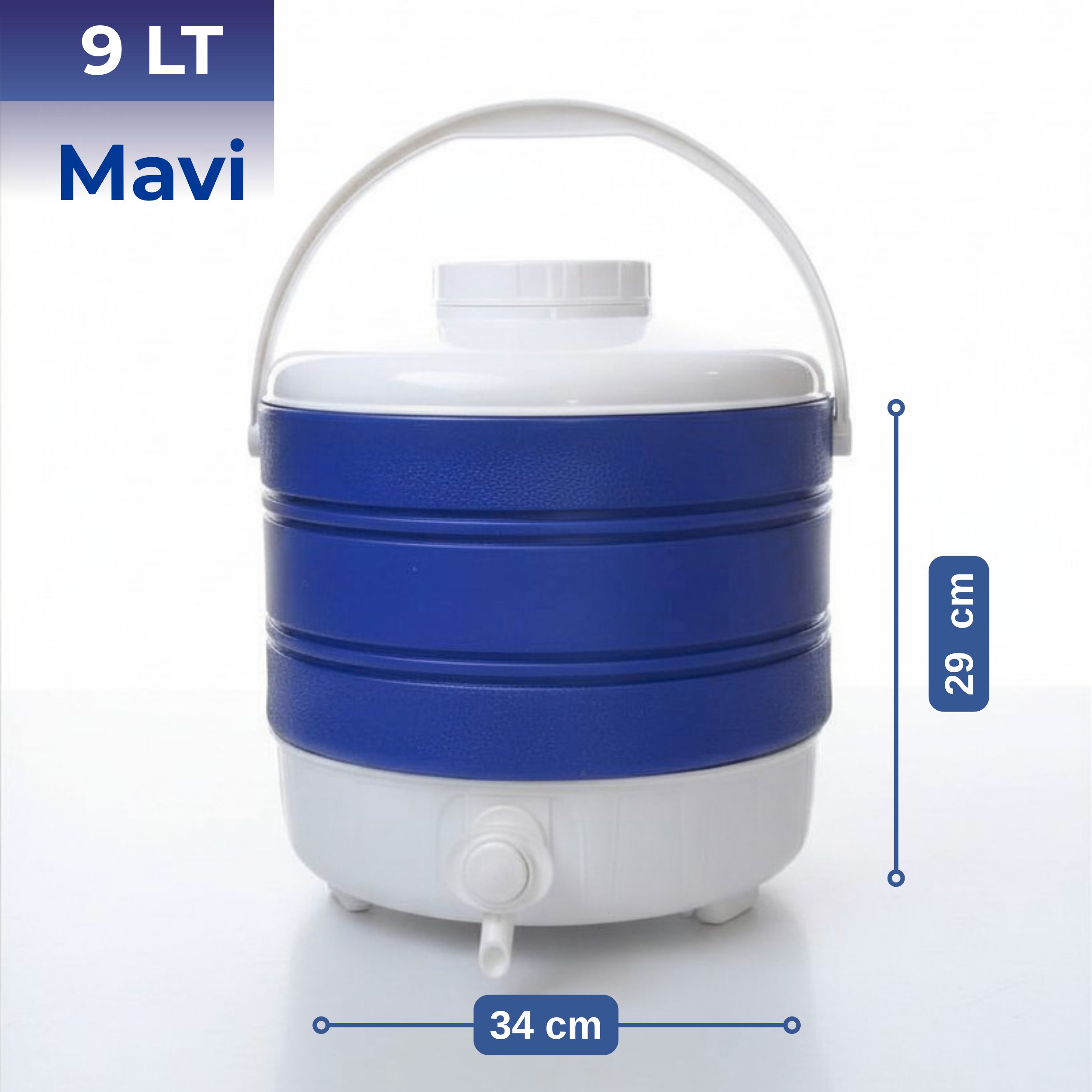 9 Lt Piknik Termos (1008 Super Picnic Cooler Jug)