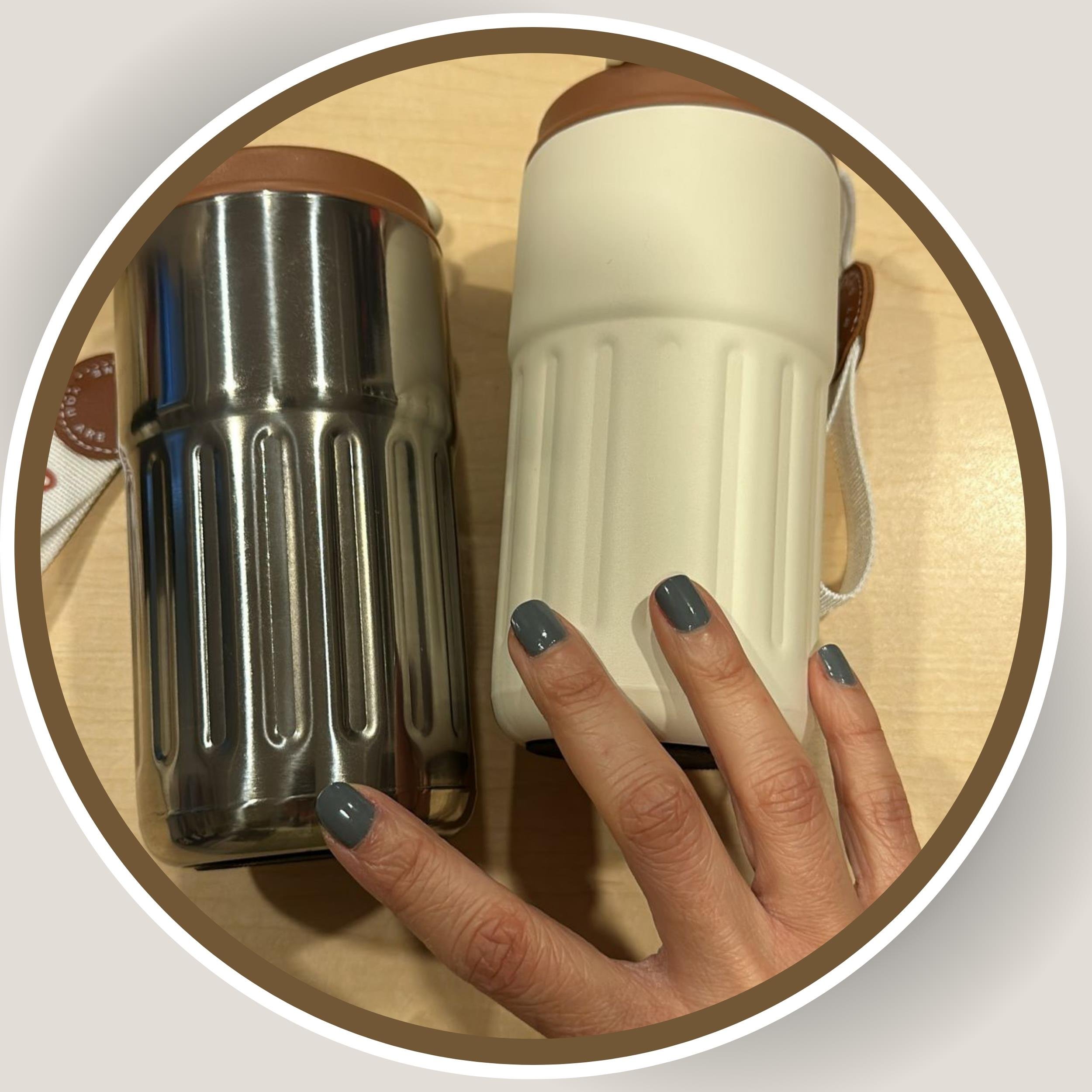 Akıllı Led Sıcaklık Göstergeli Çelik Termos/Mug-400 ml