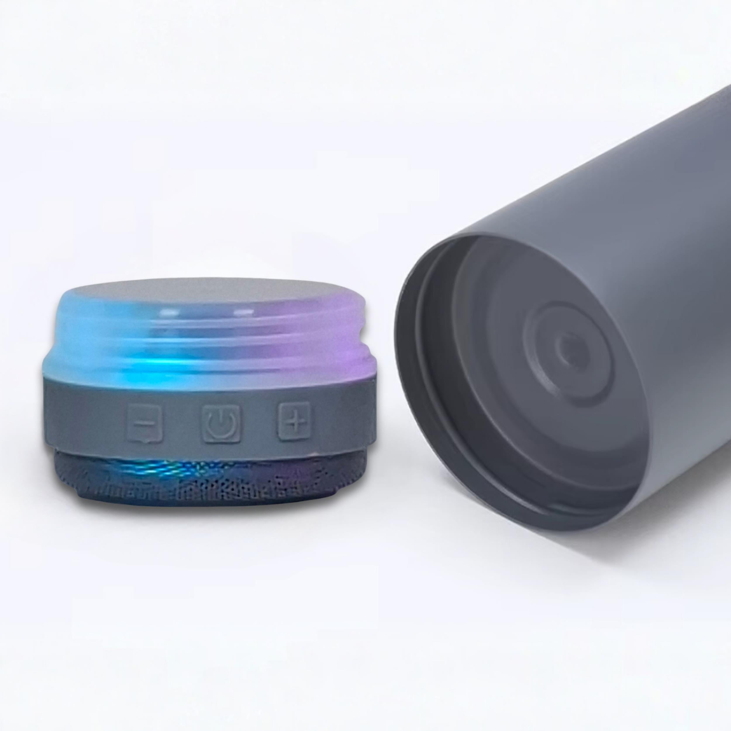 Bluetooth Hoparlörlü Paslanmaz Çelik Termos 600 ml-Çift Katmanlı 