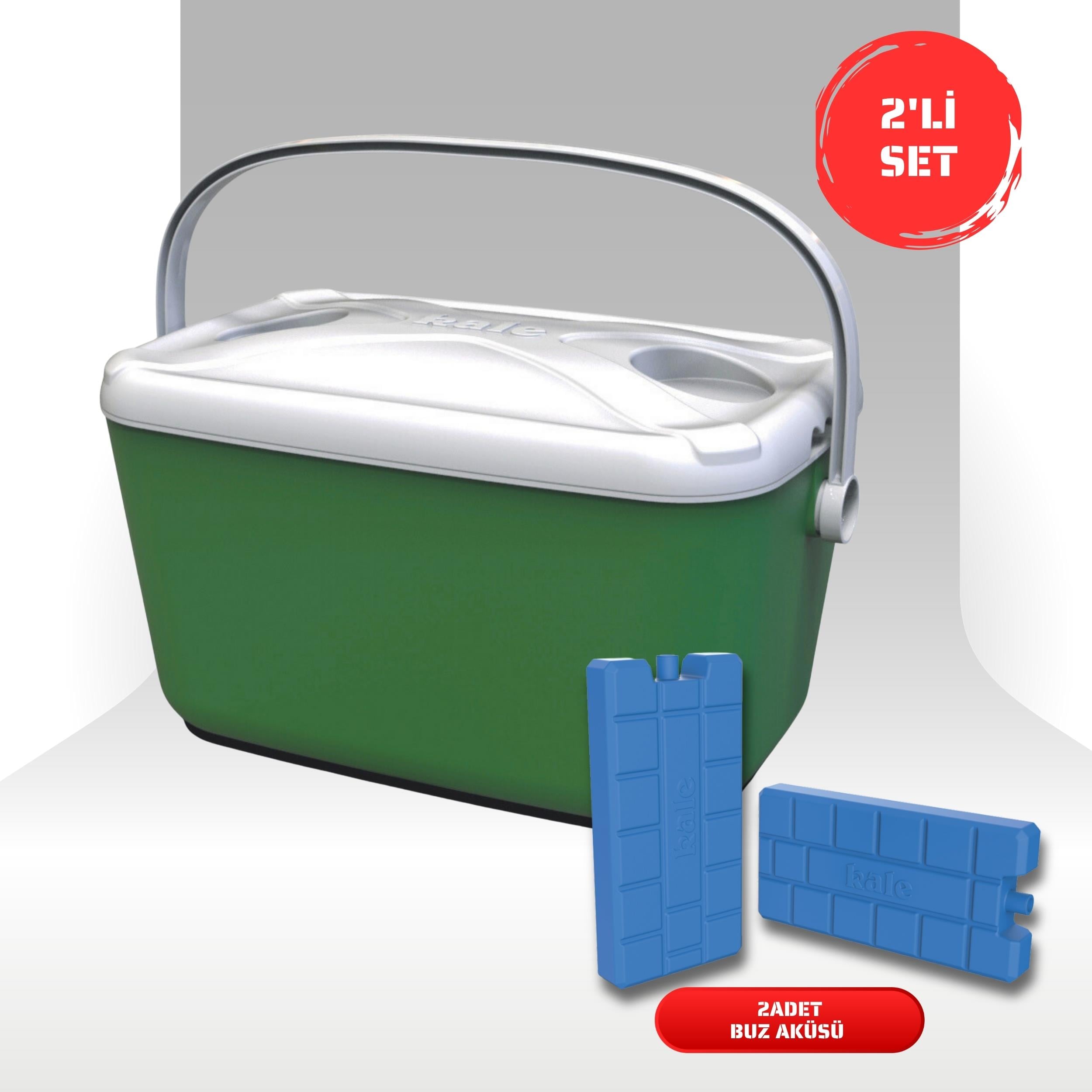 Buzluk Termos  Set-30 Lt Buzzy Buzluk Termos (1178 Cooler Box)+ 2 Adet K-250 Buz Aküsü 