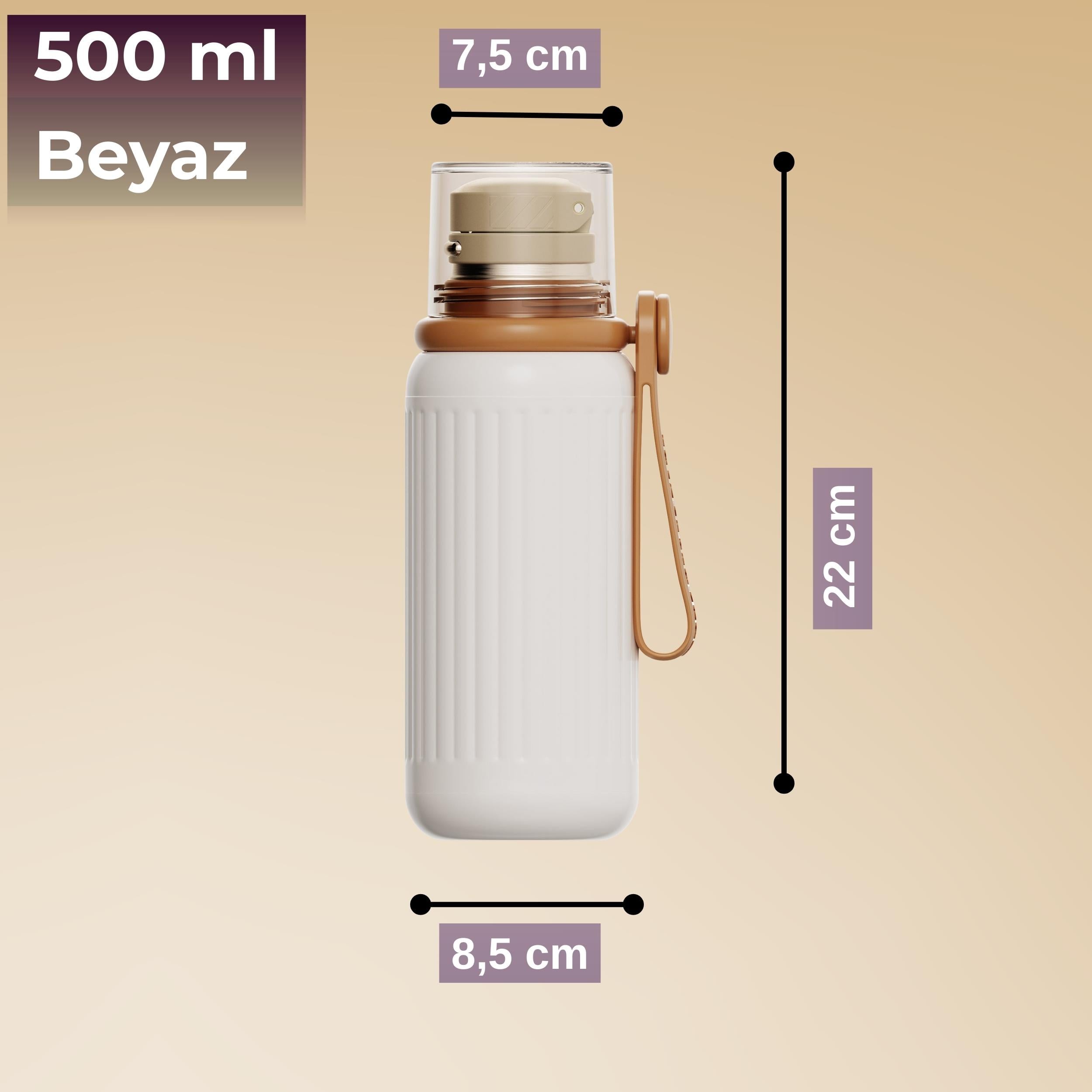 Çift Katmanlı Paslanmaz Çelik Termos 500 ml 