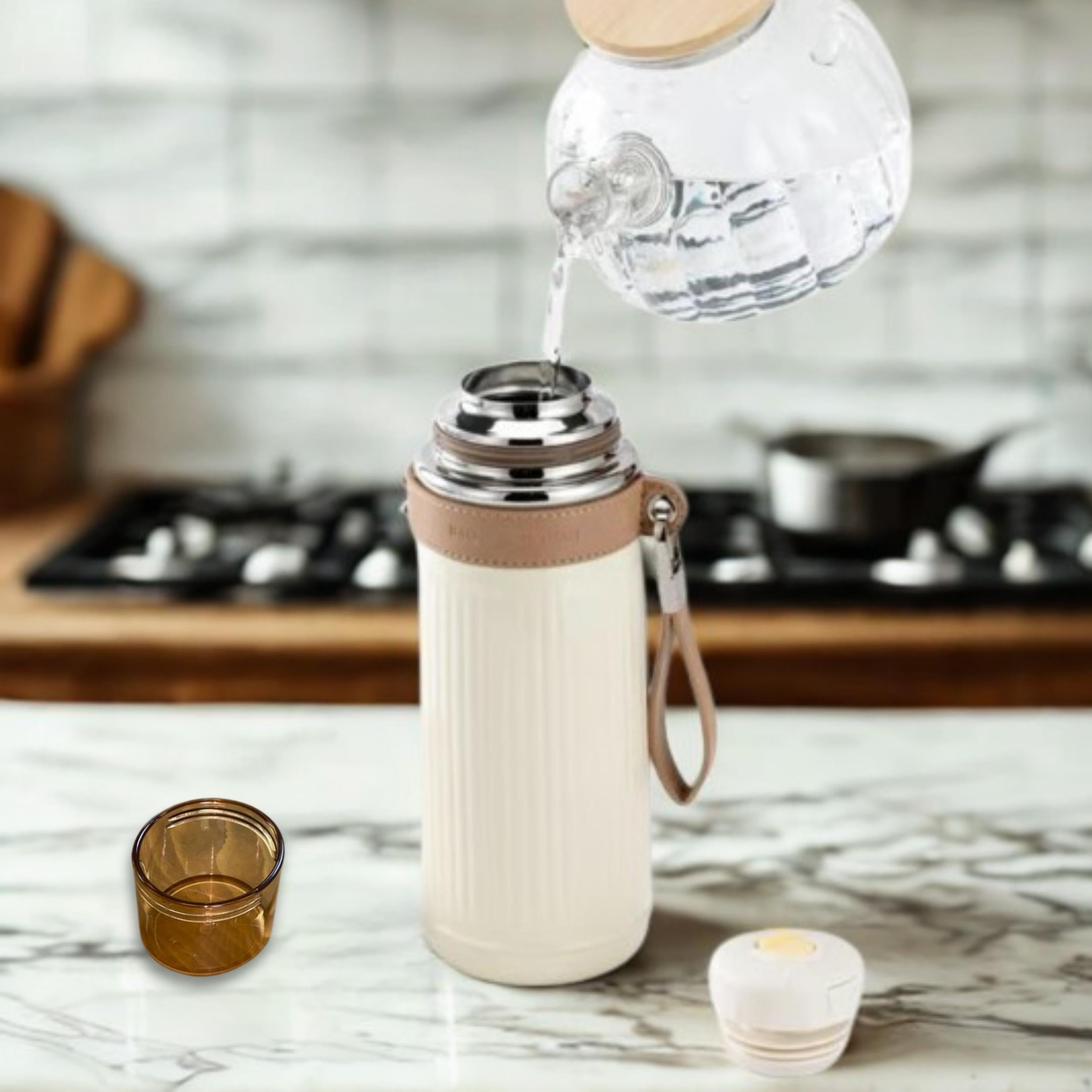 Çift Katmanlı Paslanmaz Çelik Termos 500 ml 