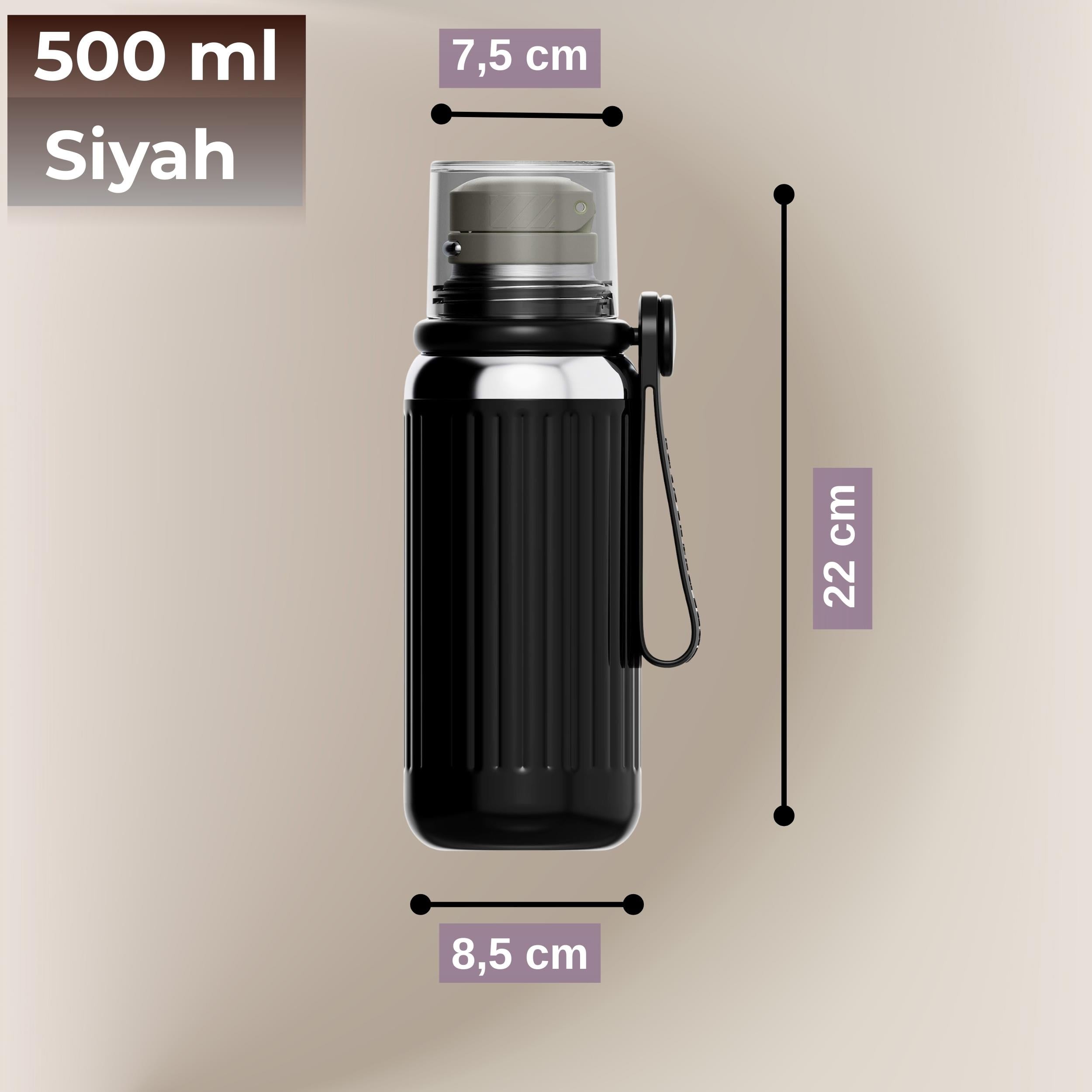 Çift Katmanlı Paslanmaz Çelik Termos 500 ml 