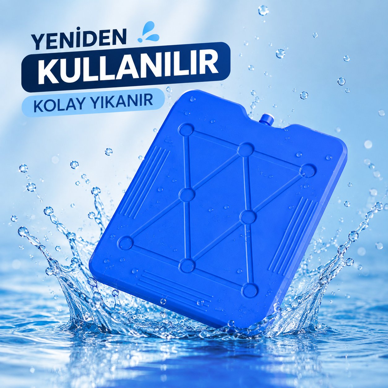 K-500 (B) BUZ AKÜSÜ ( İCE PACK ) - 2 Lİ