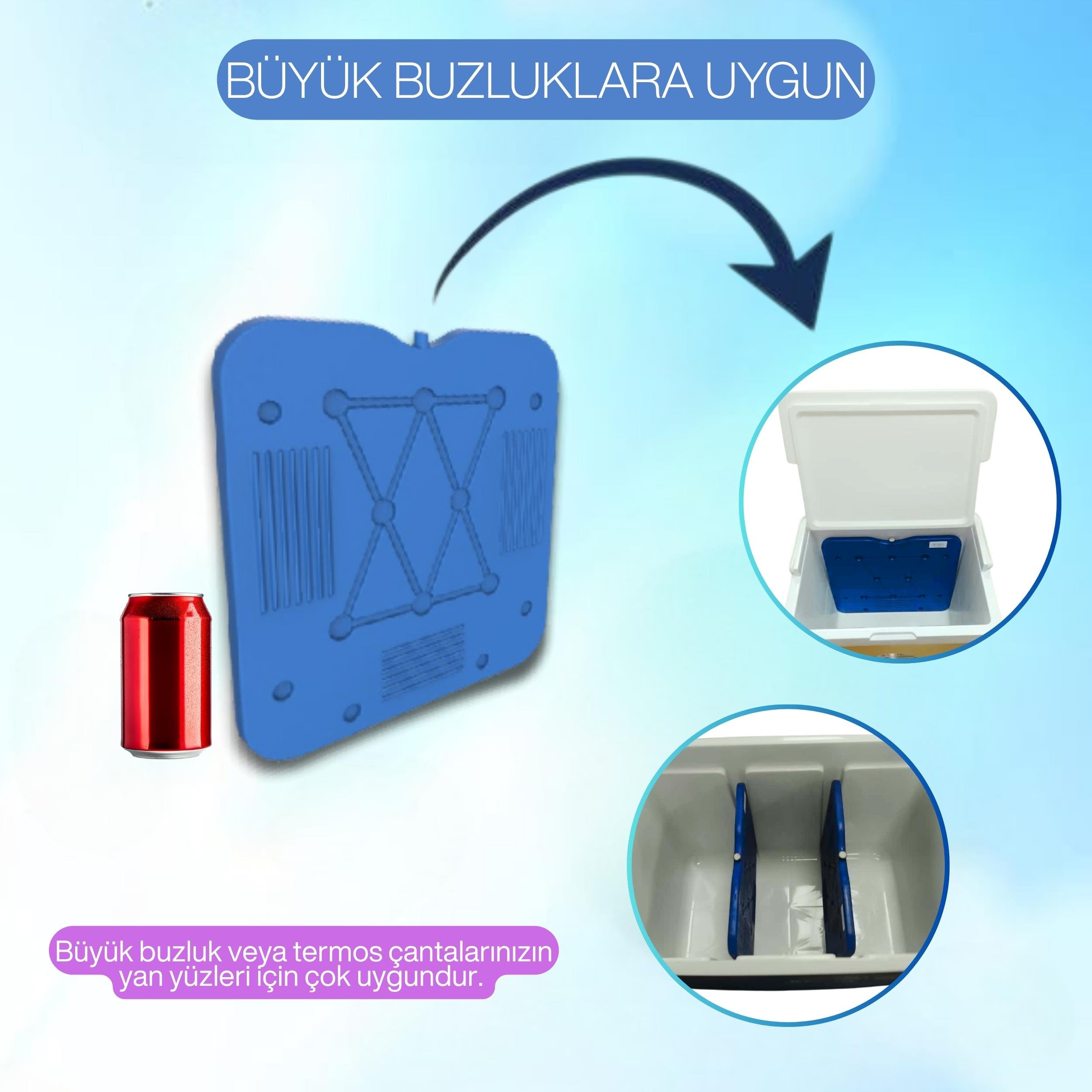 K-700 BUZ AKÜSÜ( İCE PACK ) 