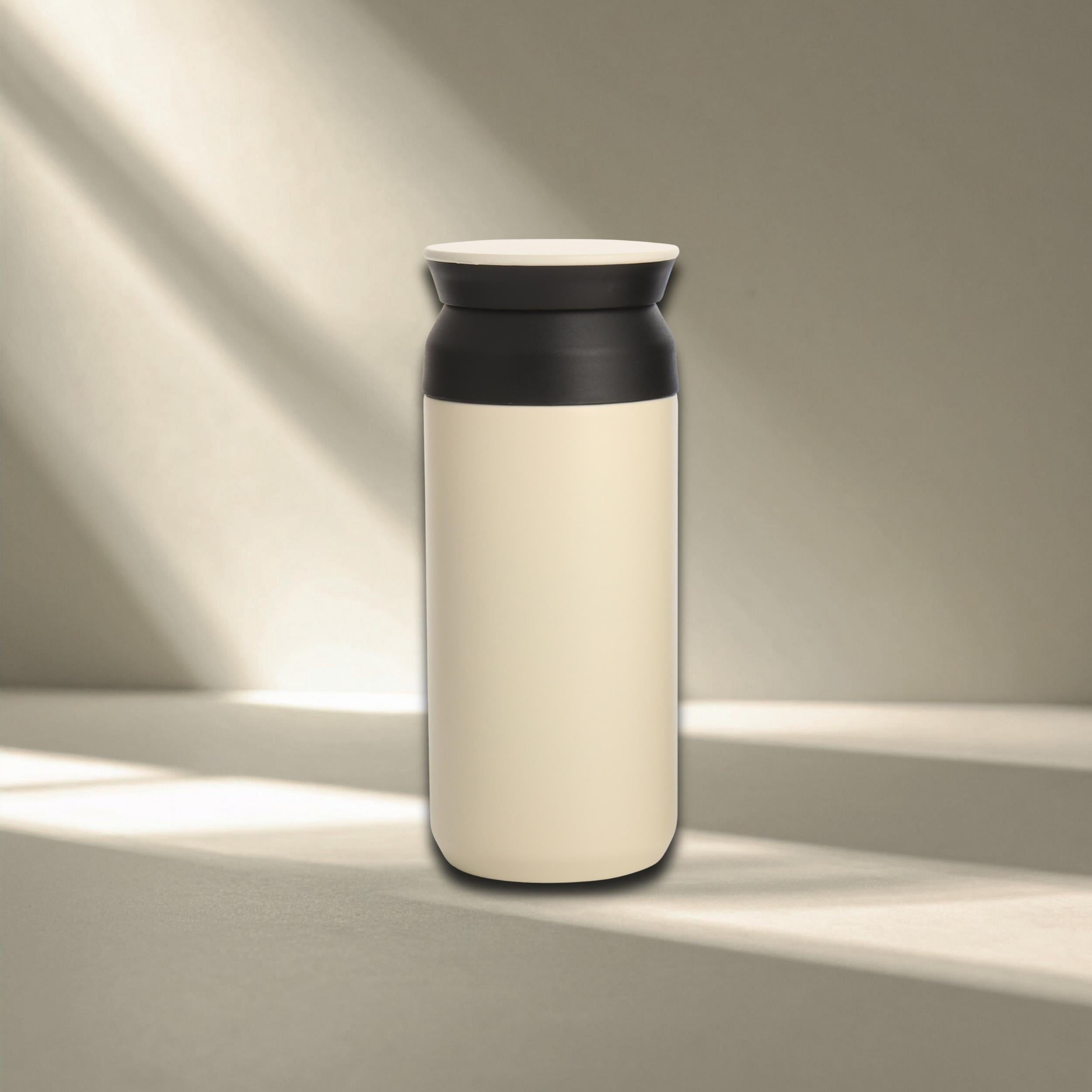 Paslanmaz Çelik Bardak Mug Termos 350 ml  Çift Katmanlı, Sızdırmaz Kapaklı