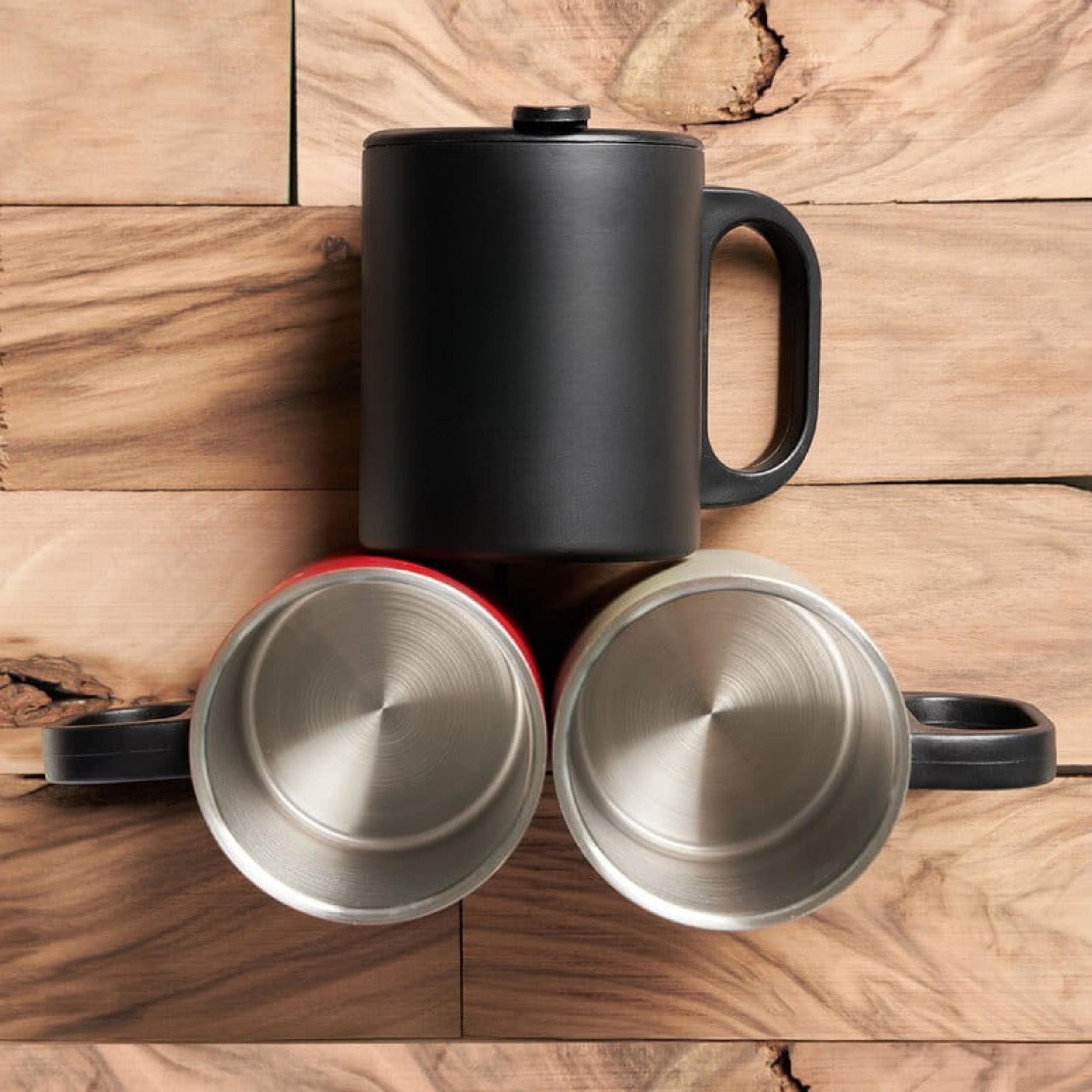 Paslanmaz Çelik Mug, Paslanmaz Çelik Termos Bardak-300 ml