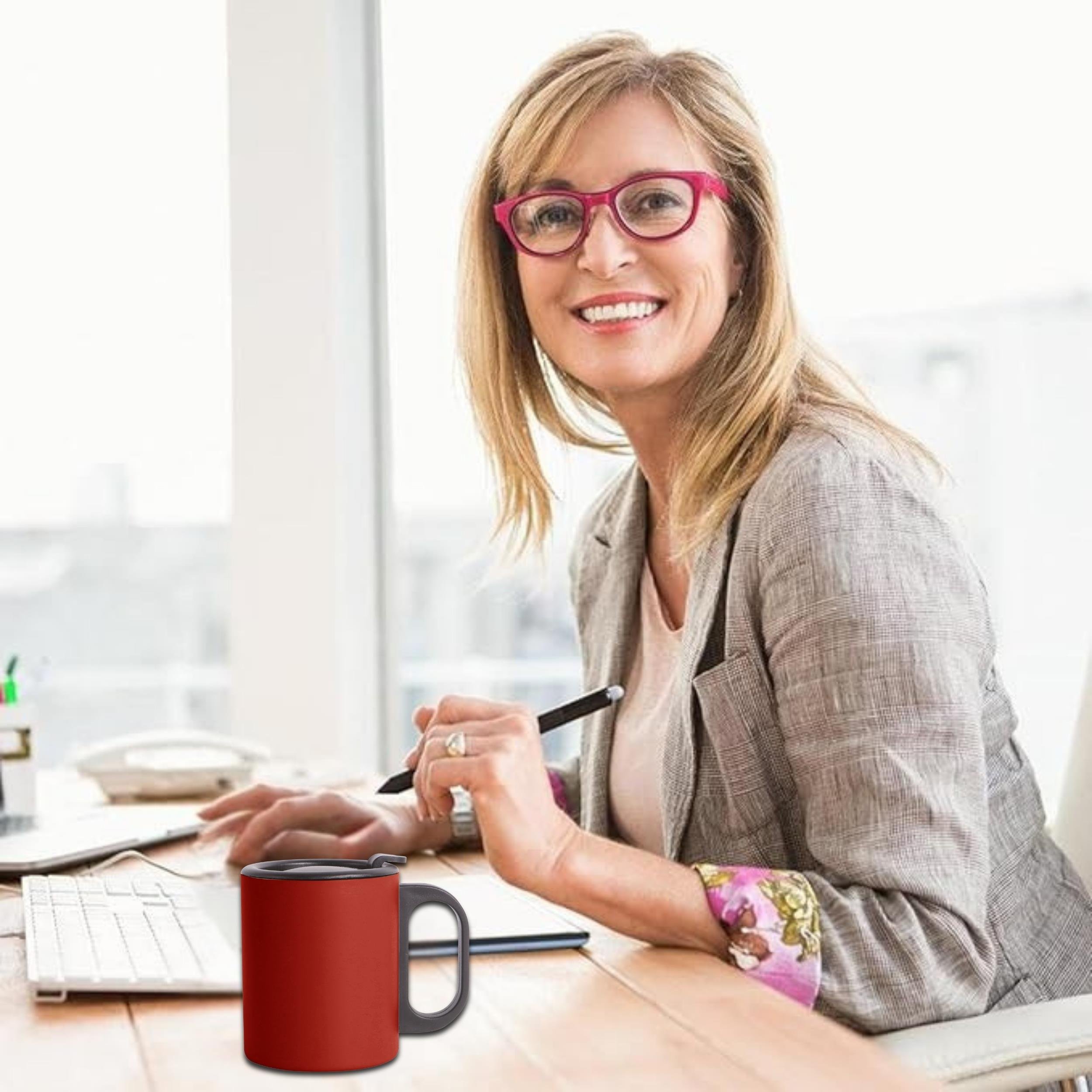 Paslanmaz Çelik Mug, Paslanmaz Çelik Termos Bardak-300 ml