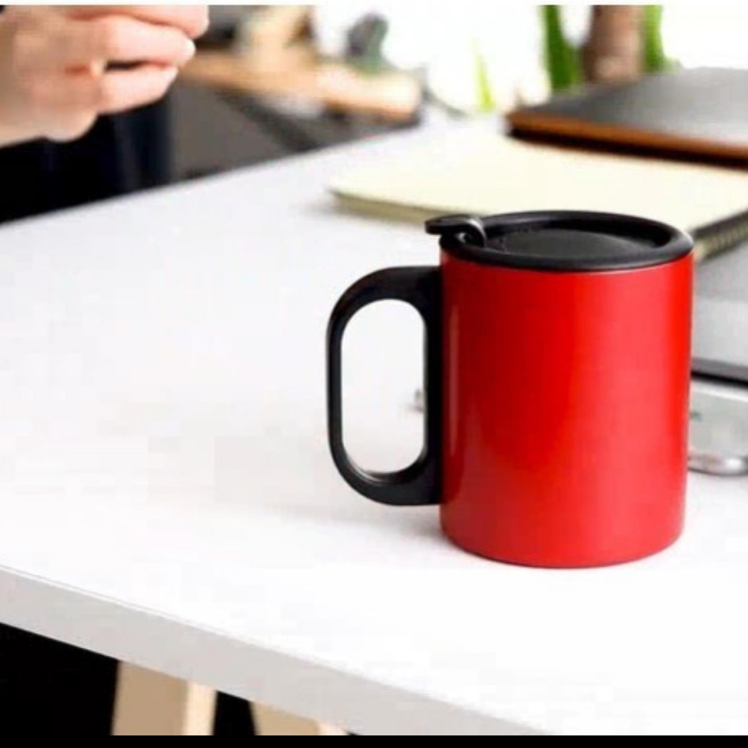 Paslanmaz Çelik Mug, Paslanmaz Çelik Termos Bardak-300 ml
