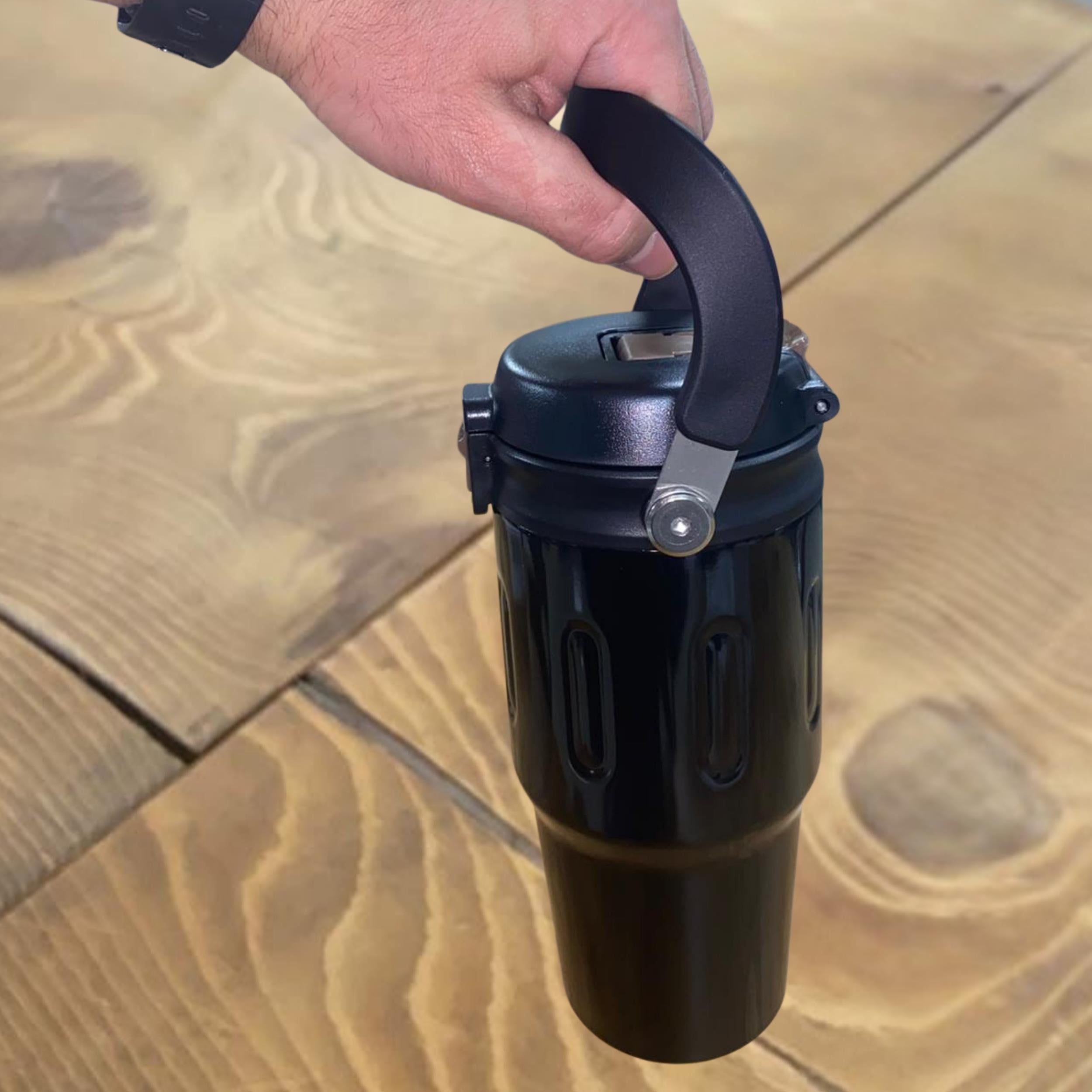 Paslanmaz Çelik Termos 650 ml -Sızdırmaz Kapak,Geniş Ağızlı