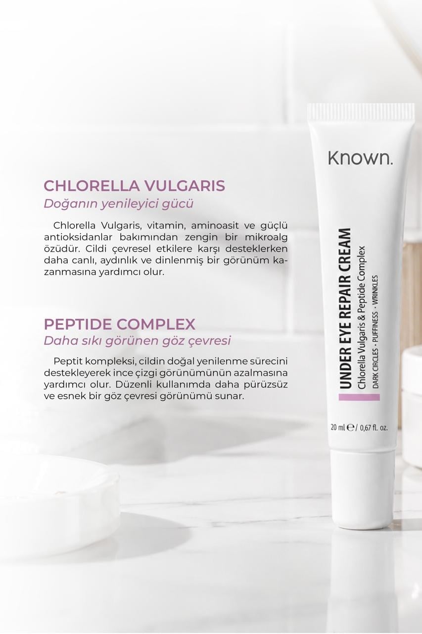 Koyu Halka ve Göz Altı Torba Görünümü Karşıtı Onarıcı Göz Kremi 20 ml