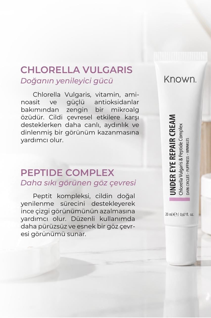 Koyu Halka ve Göz Altı Torba Görünümü Karşıtı Onarıcı Göz Kremi 20 ml