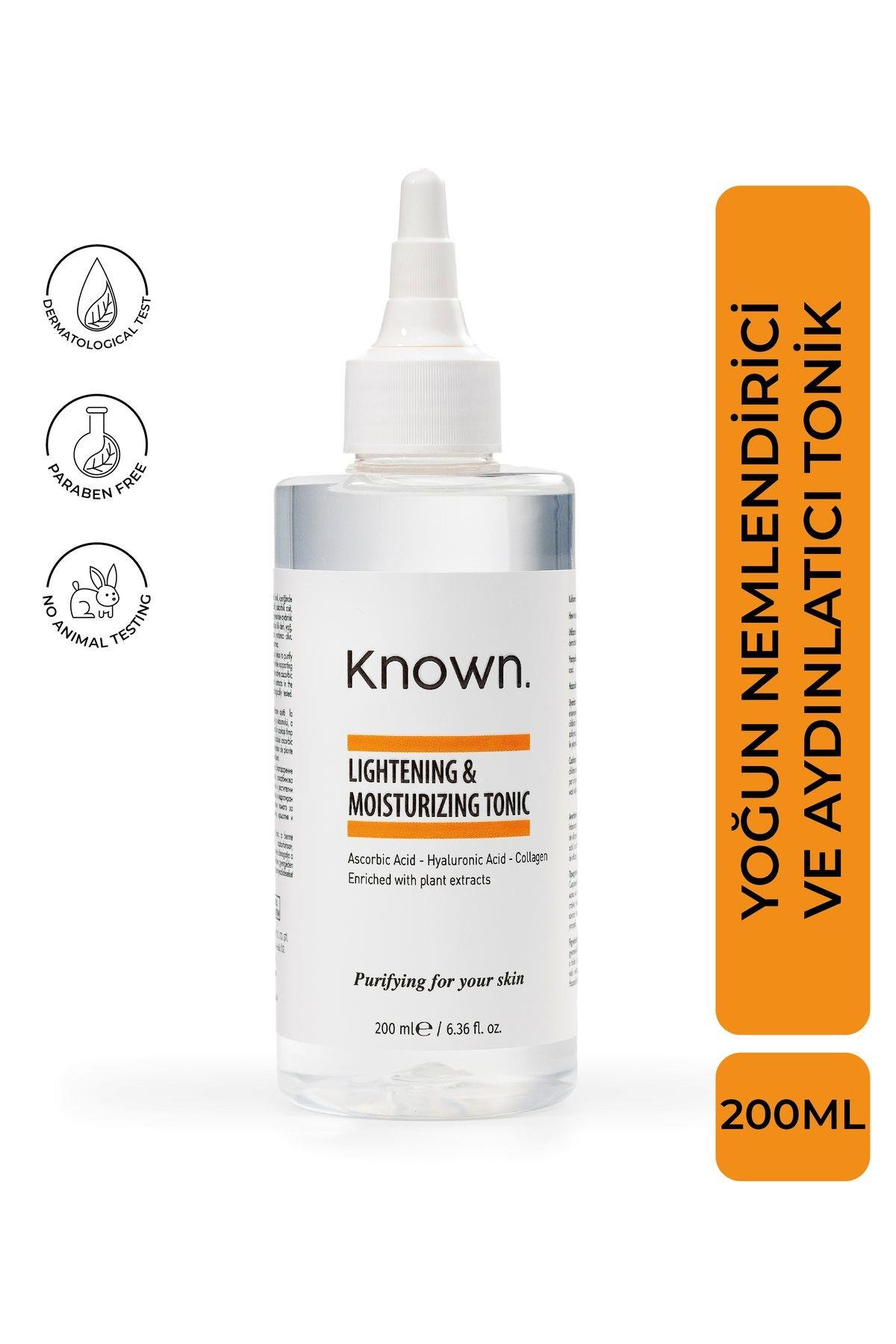 Yoğun Nemlendirici Tonik 200 ml (MİKRO ALG-C VİTAMİNİ-HYALURONİK ASİT-KOLAJEN)