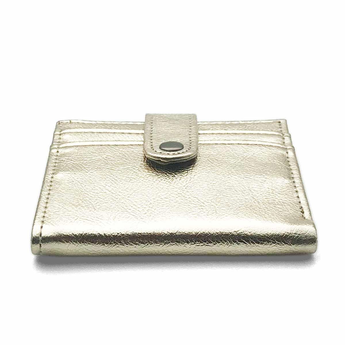 Çıtçıt Kapaklı Altın Rengi Kartlık