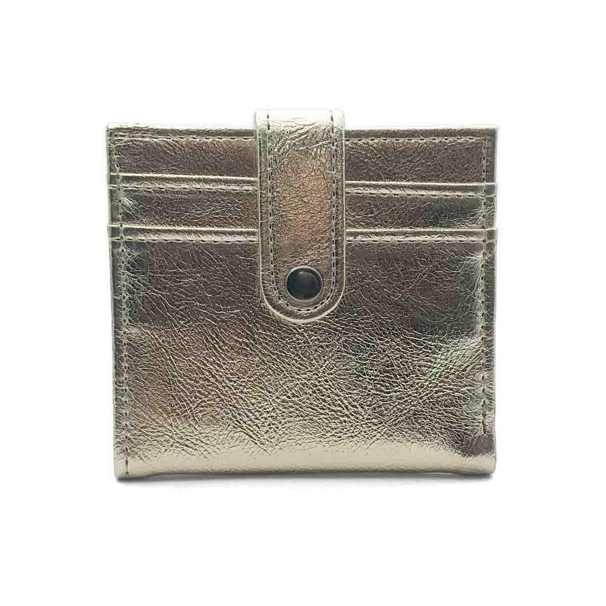 Çıtçıt Kapaklı Altın Rengi Kartlık