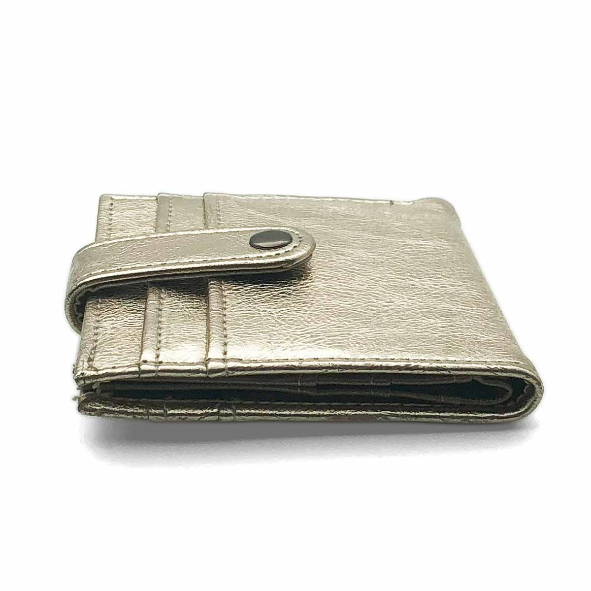 Çıtçıt Kapaklı Altın Rengi Kartlık