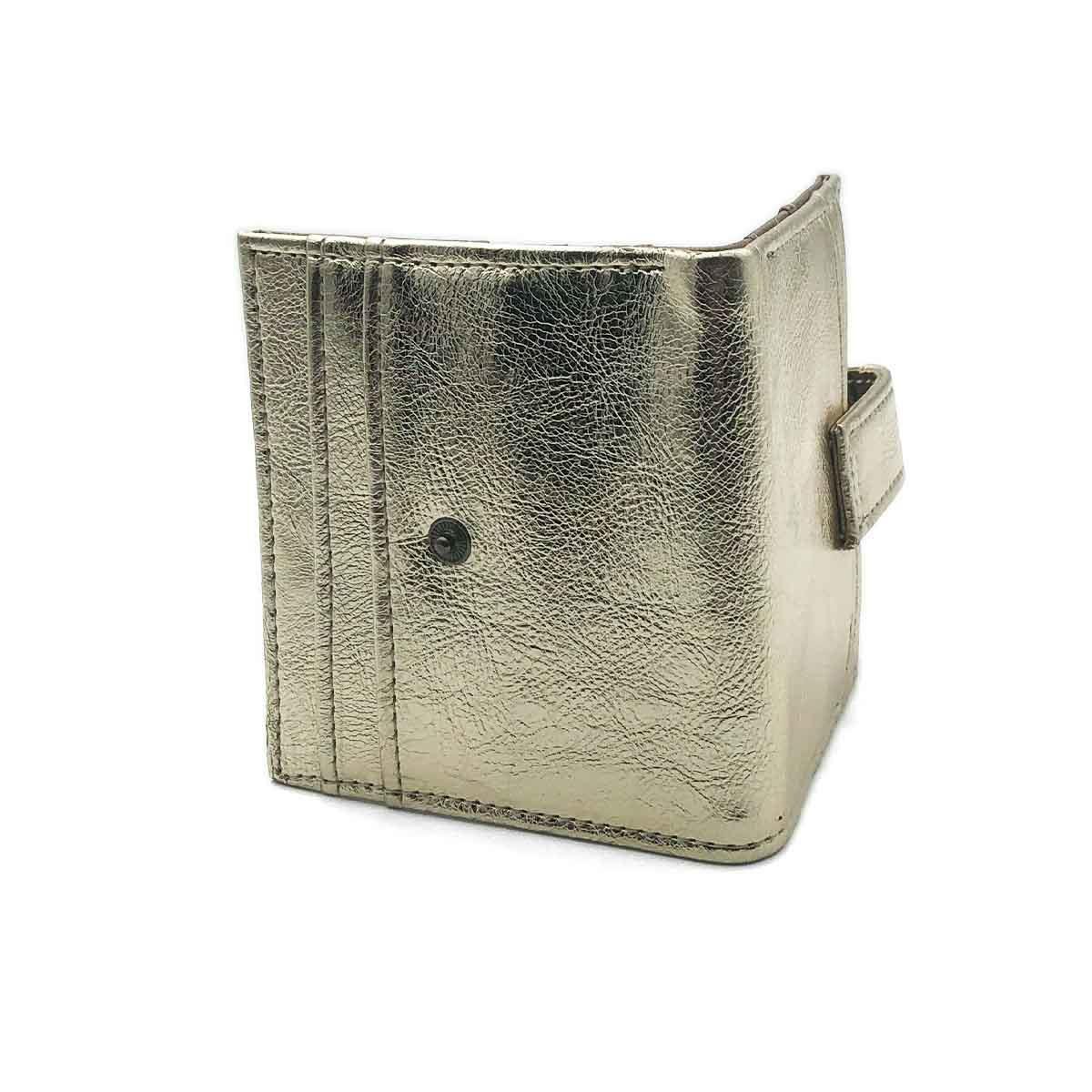 Çıtçıt Kapaklı Altın Rengi Kartlık