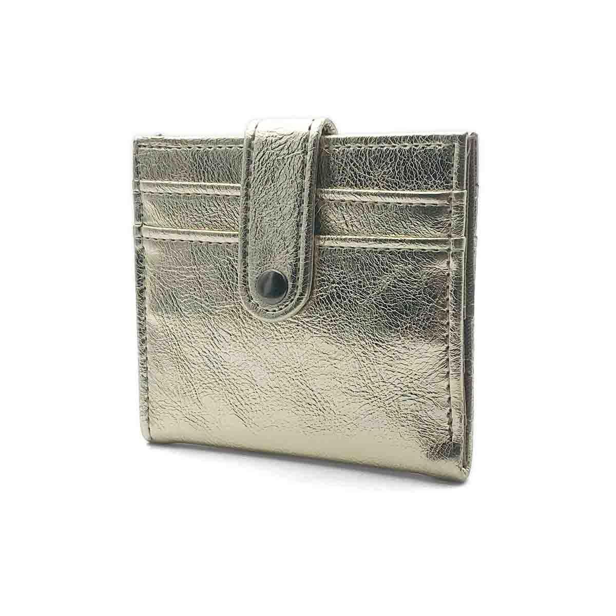 Çıtçıt Kapaklı Altın Rengi Kartlık