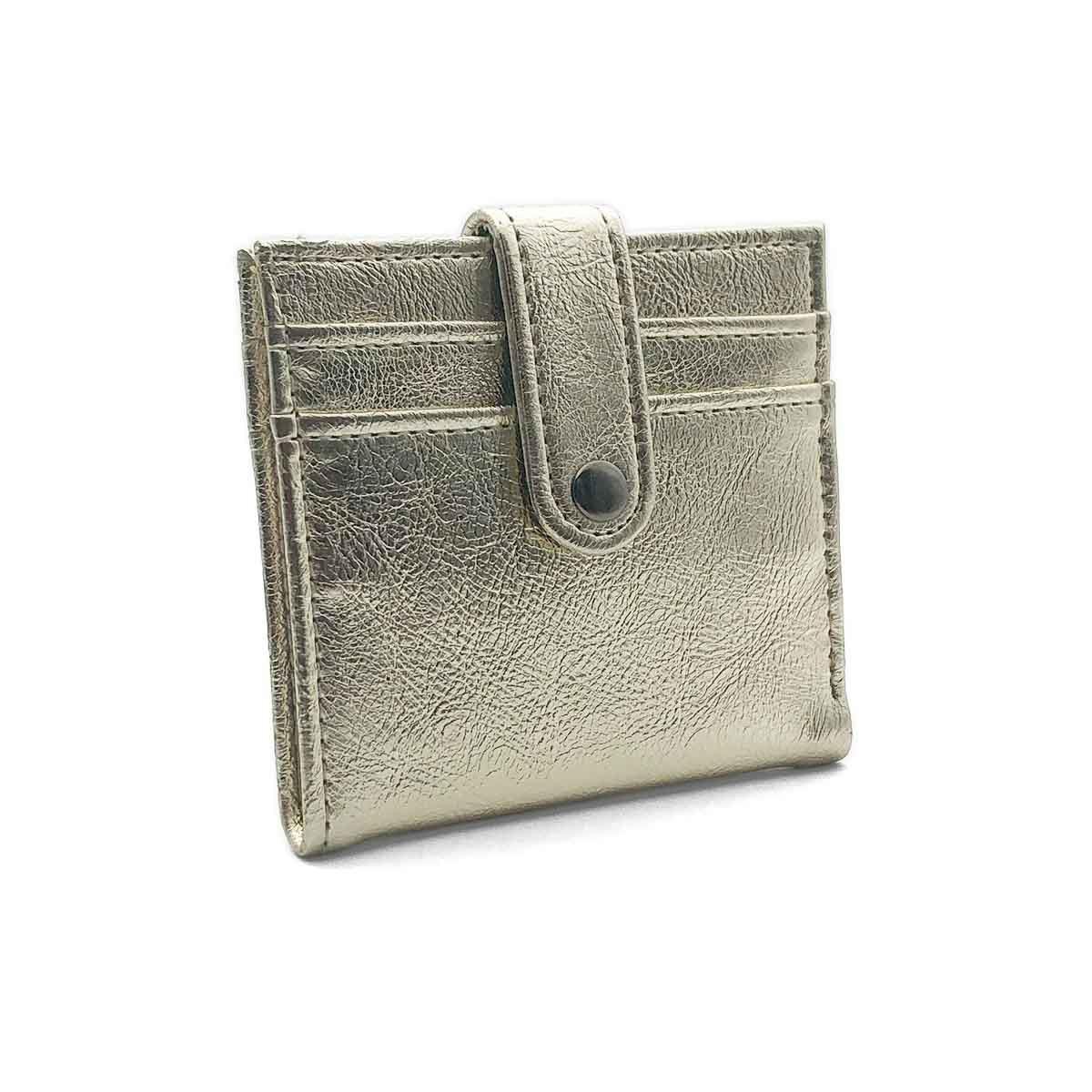 Çıtçıt Kapaklı Altın Rengi Kartlık