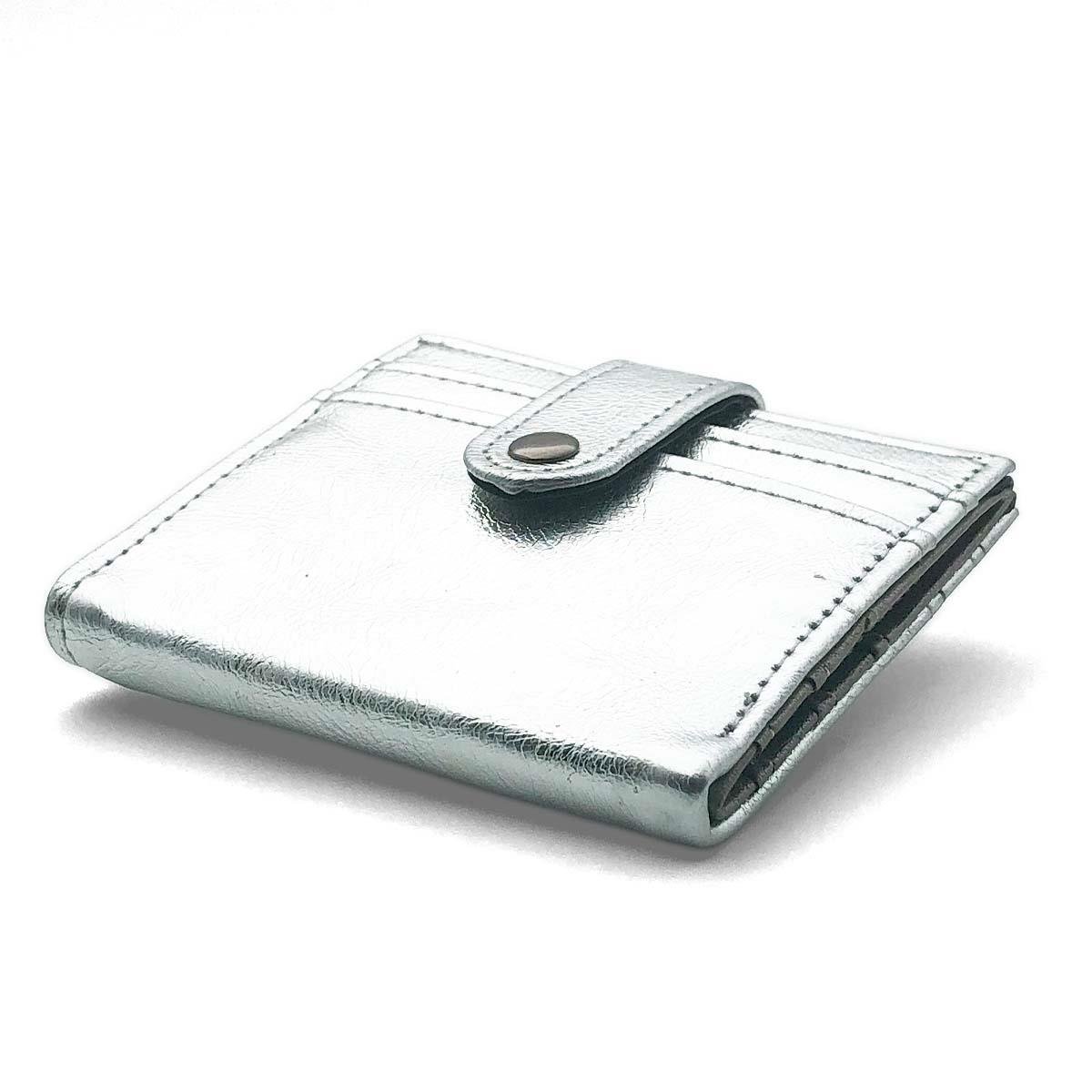 Çıtçıt Kapaklı Gümüş Renk Kartlık