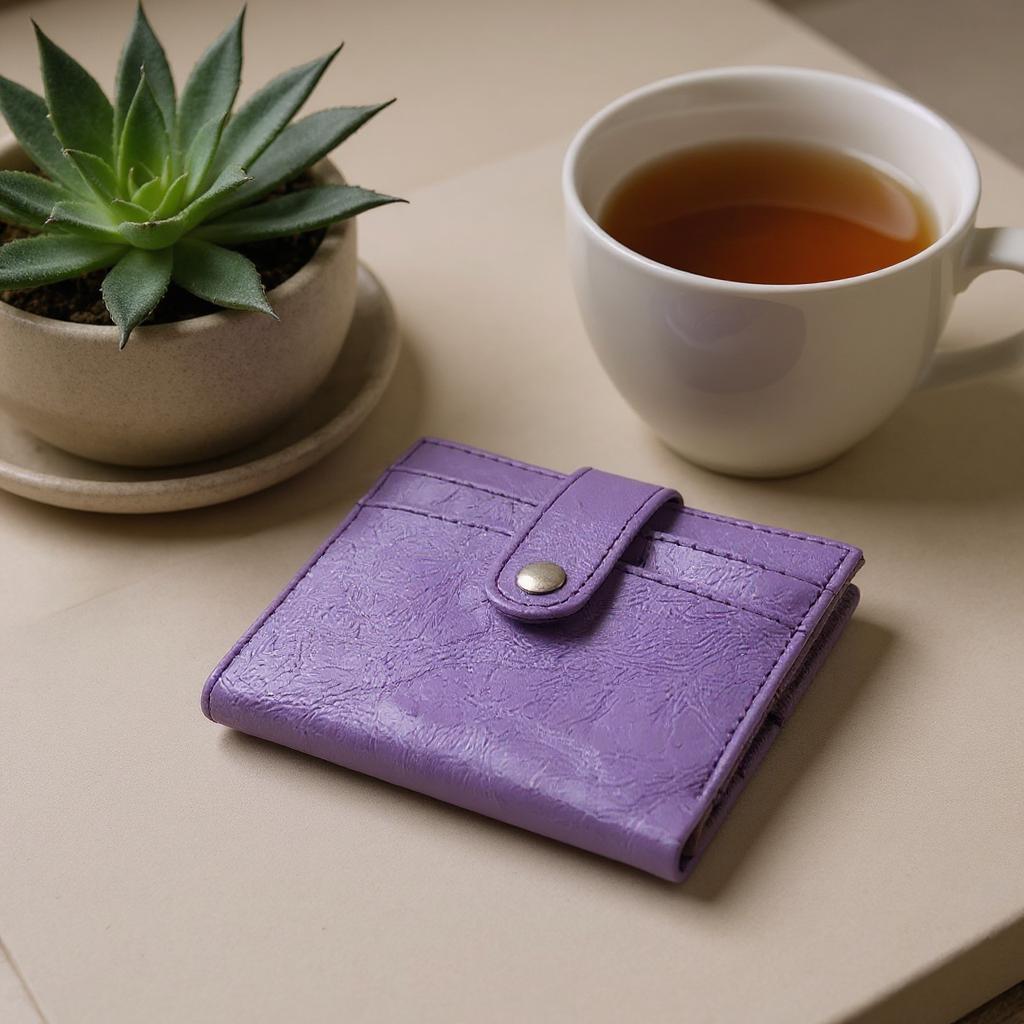 Çıtçıt Kapaklı Mor Kartlık