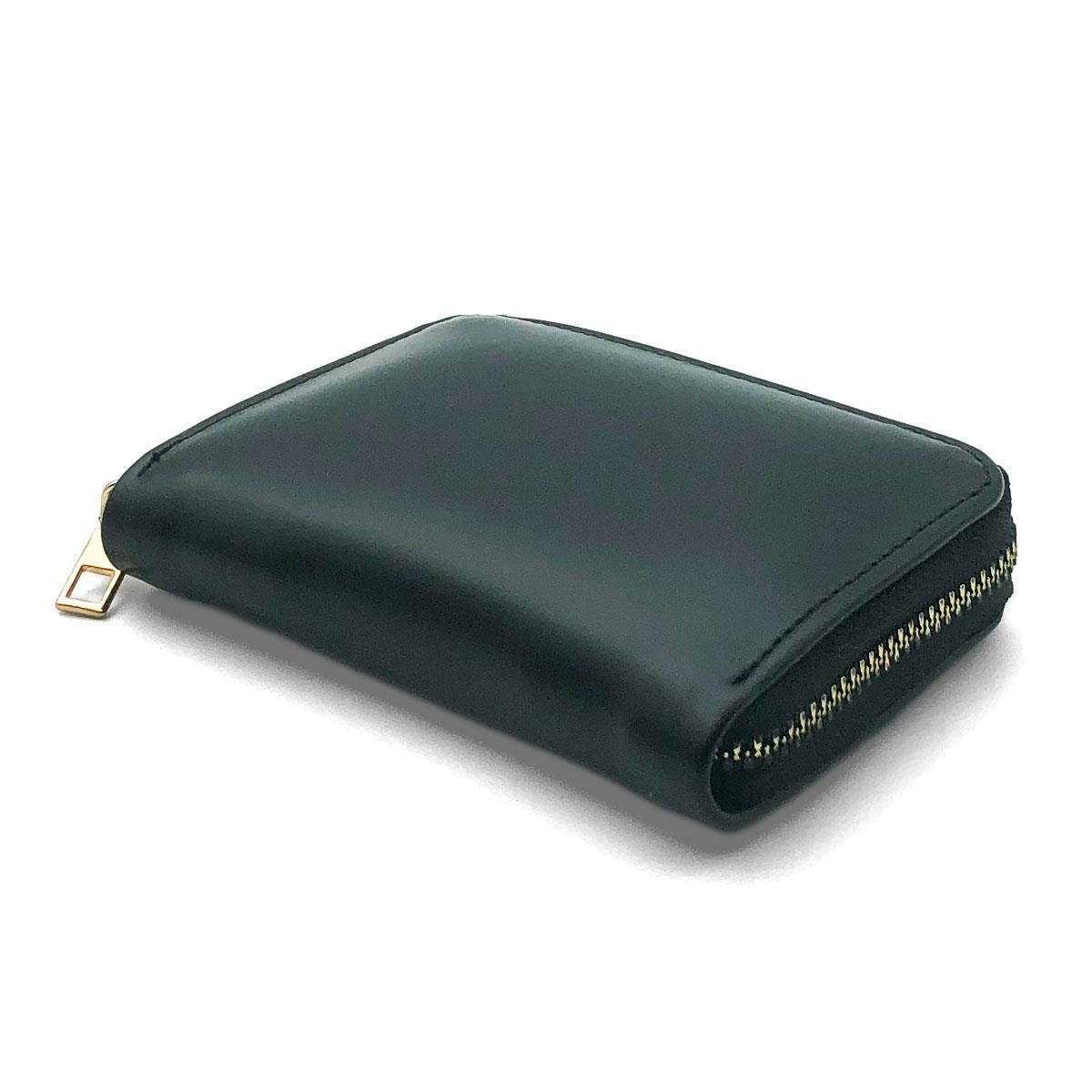 Fermuarlı Siyah Mini Cüzdan