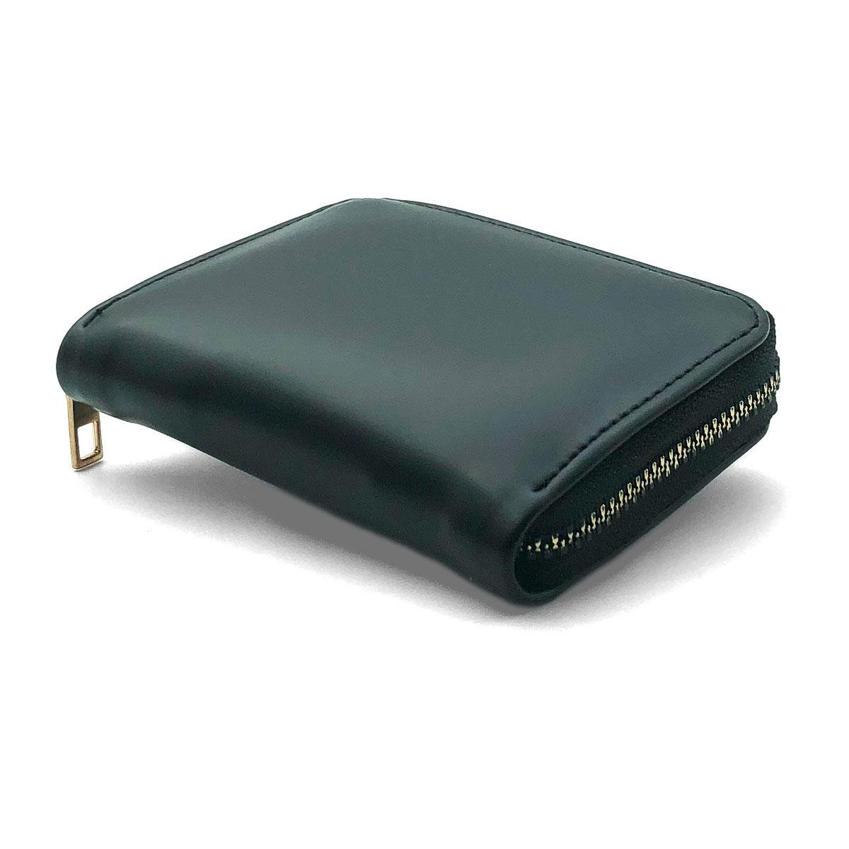 Fermuarlı Siyah Mini Cüzdan