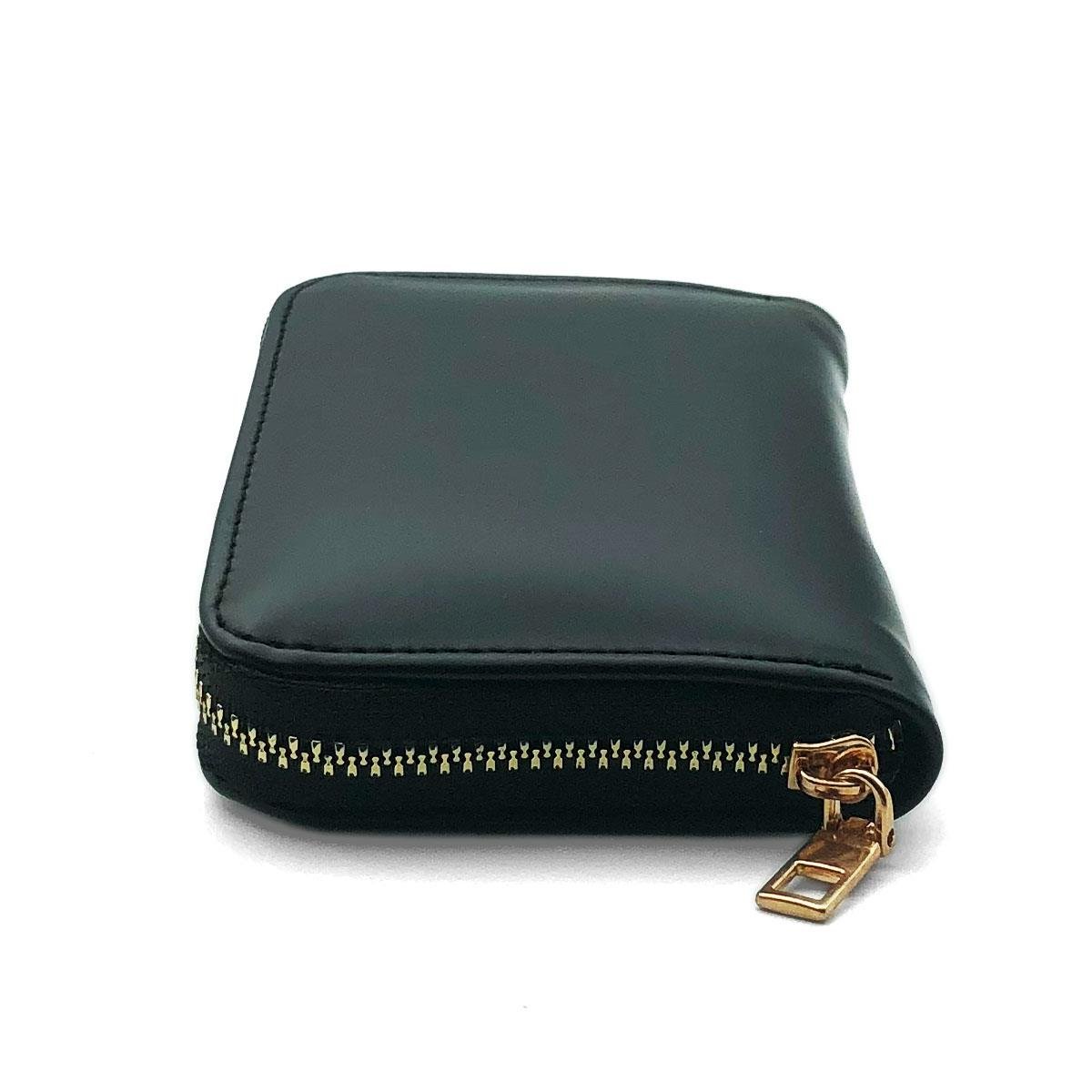 Fermuarlı Siyah Mini Cüzdan