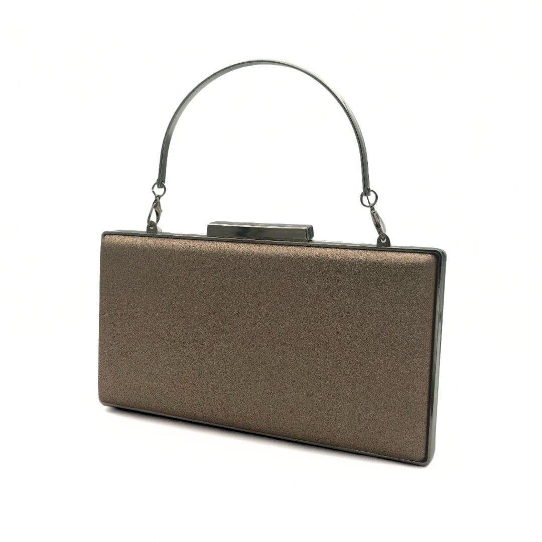 Gold Simli Altın Tozu Abiye Çanta