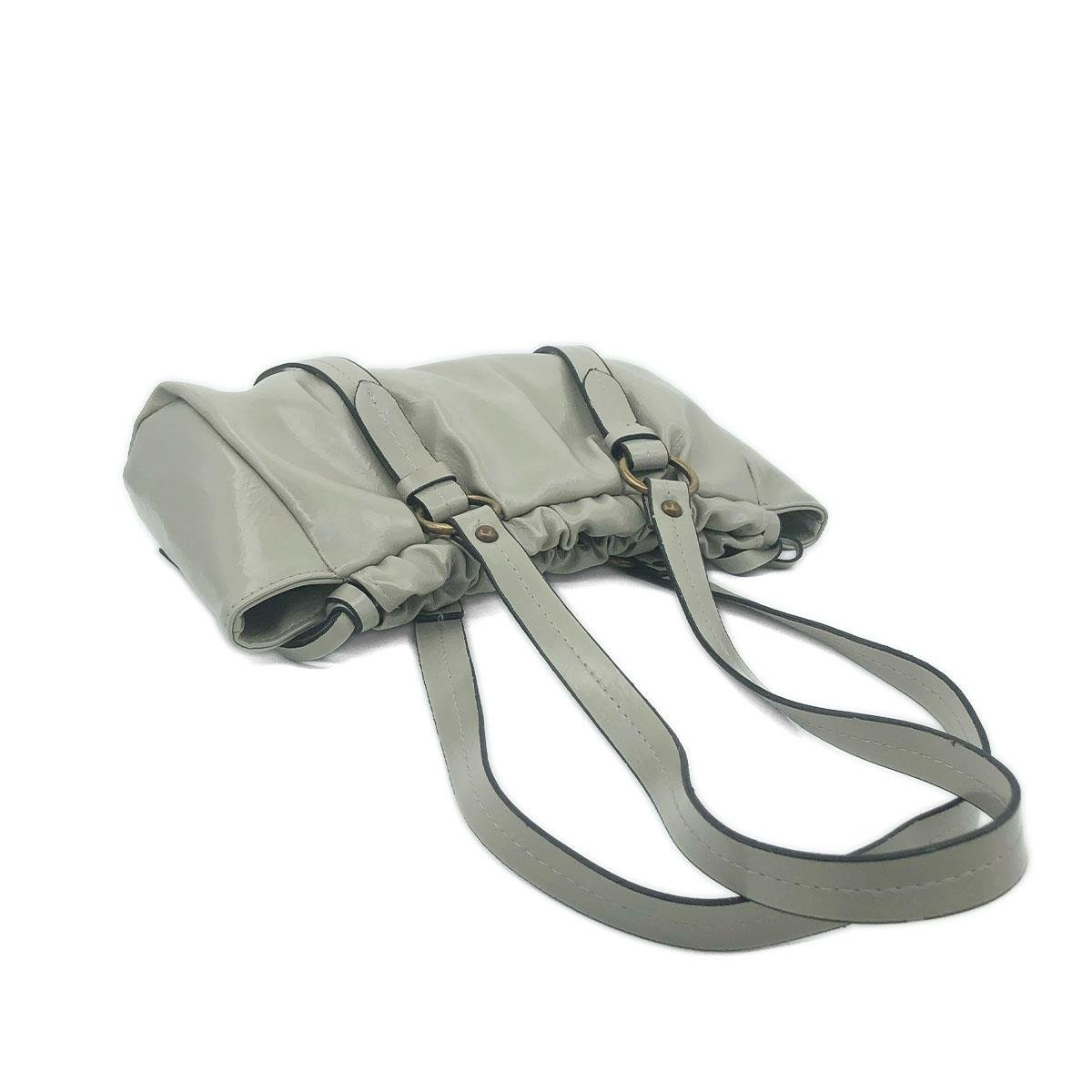 Grande Model Gri Omuz Çantası