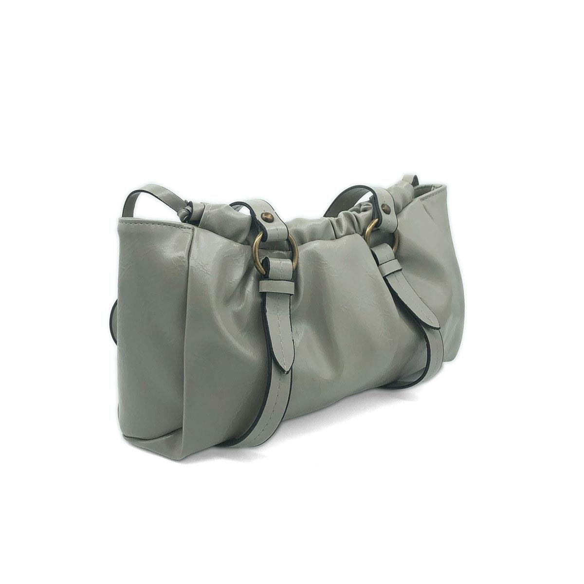 Grande Model Gri Omuz Çantası