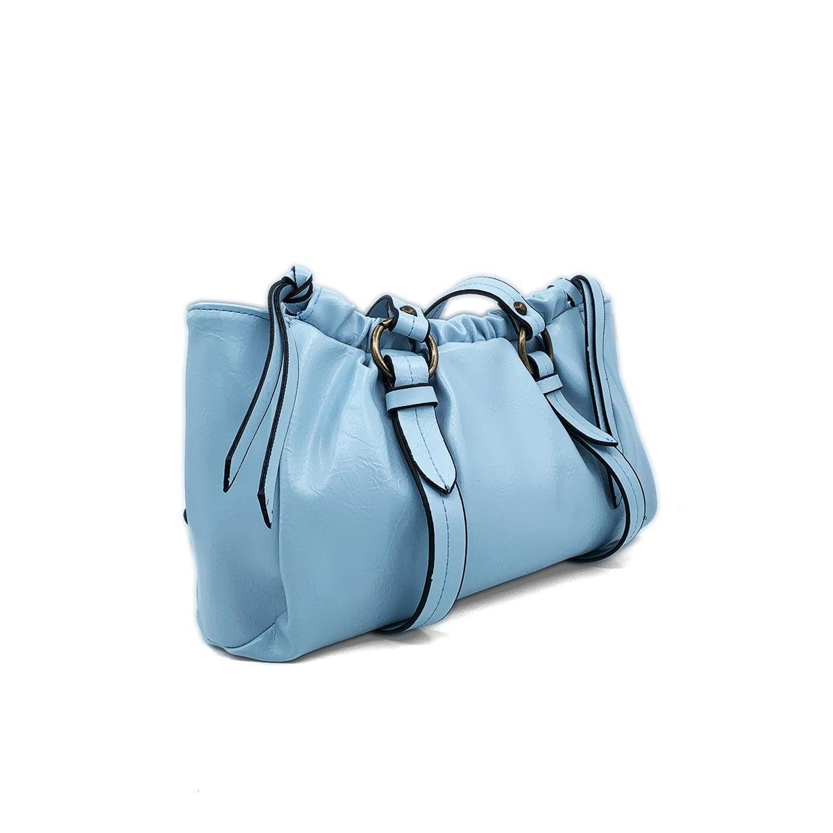 Grande Model Turkuaz Omuz Çantası