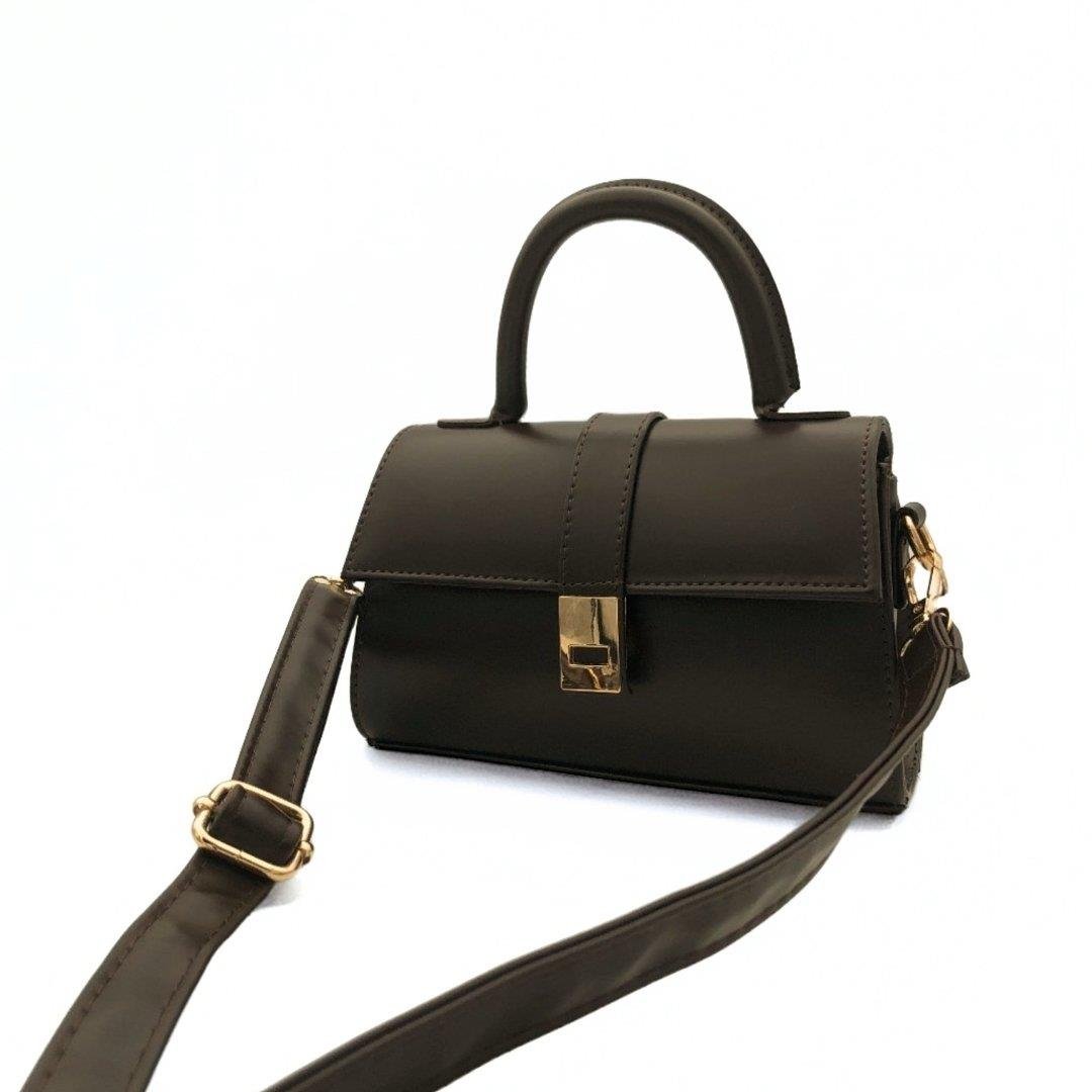 Kahverengi Stella Mini Çapraz Askılı Çanta