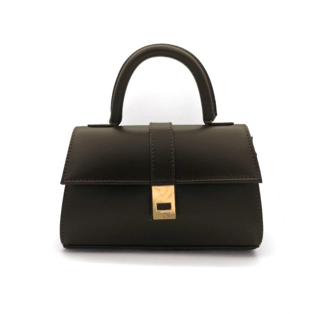 Kahverengi Stella Mini Çapraz Askılı Çanta