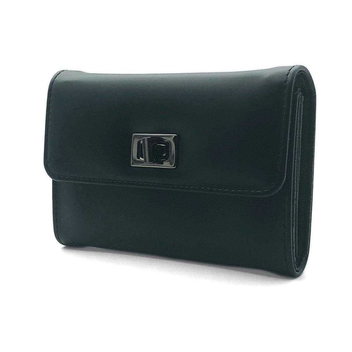 Kilitli Siyah Cüzdan