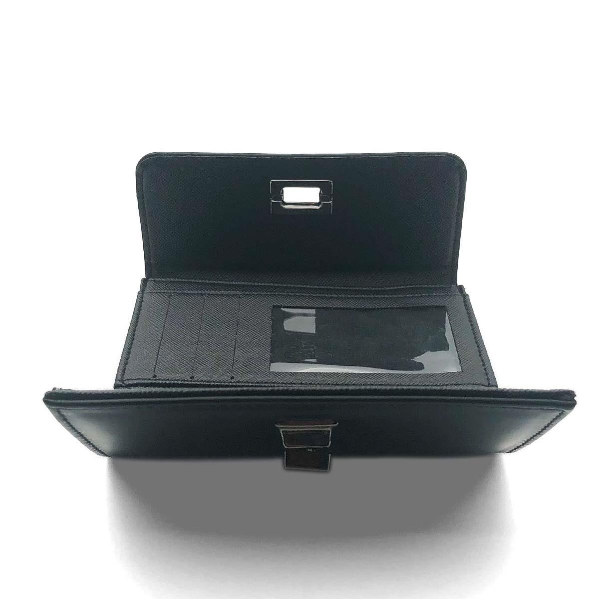 Kilitli Siyah Cüzdan