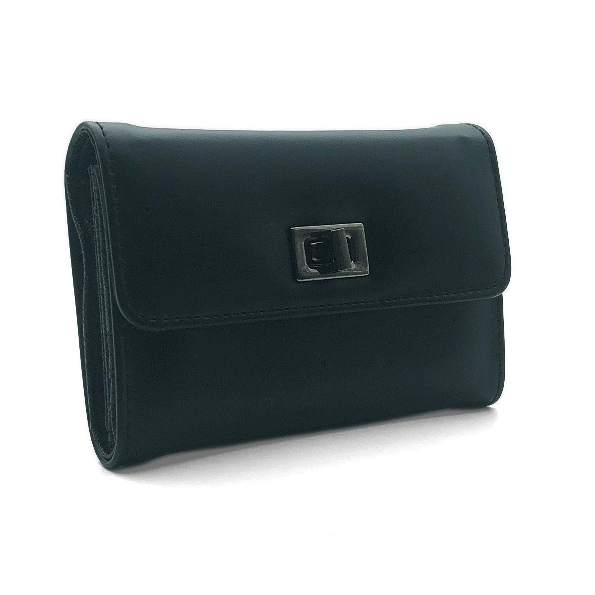 Kilitli Siyah Cüzdan