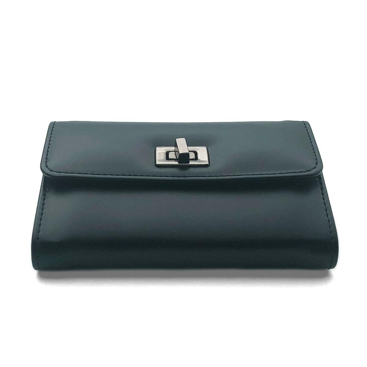 Kilitli Siyah Cüzdan