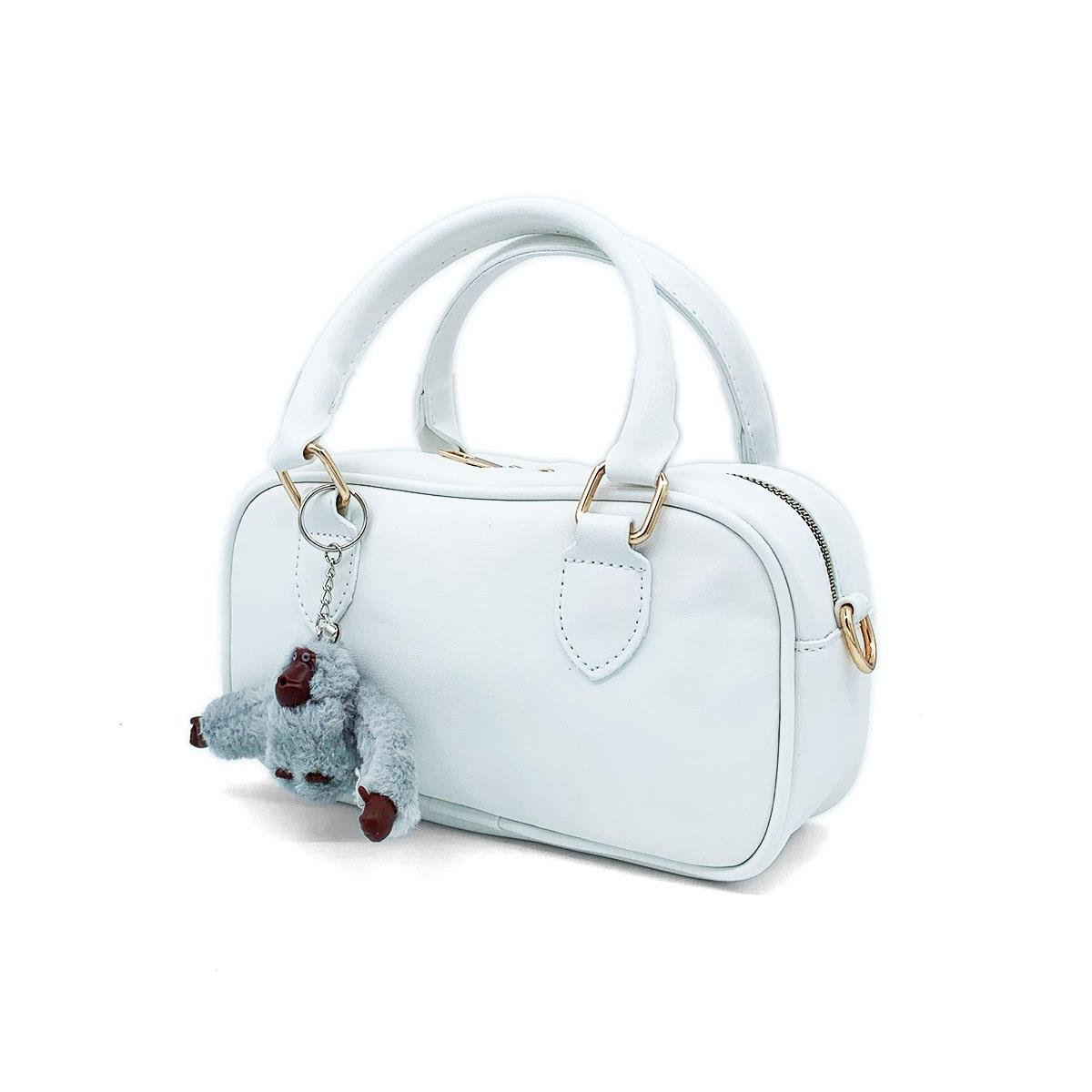 Mini Model Beyaz Çapraz Çanta