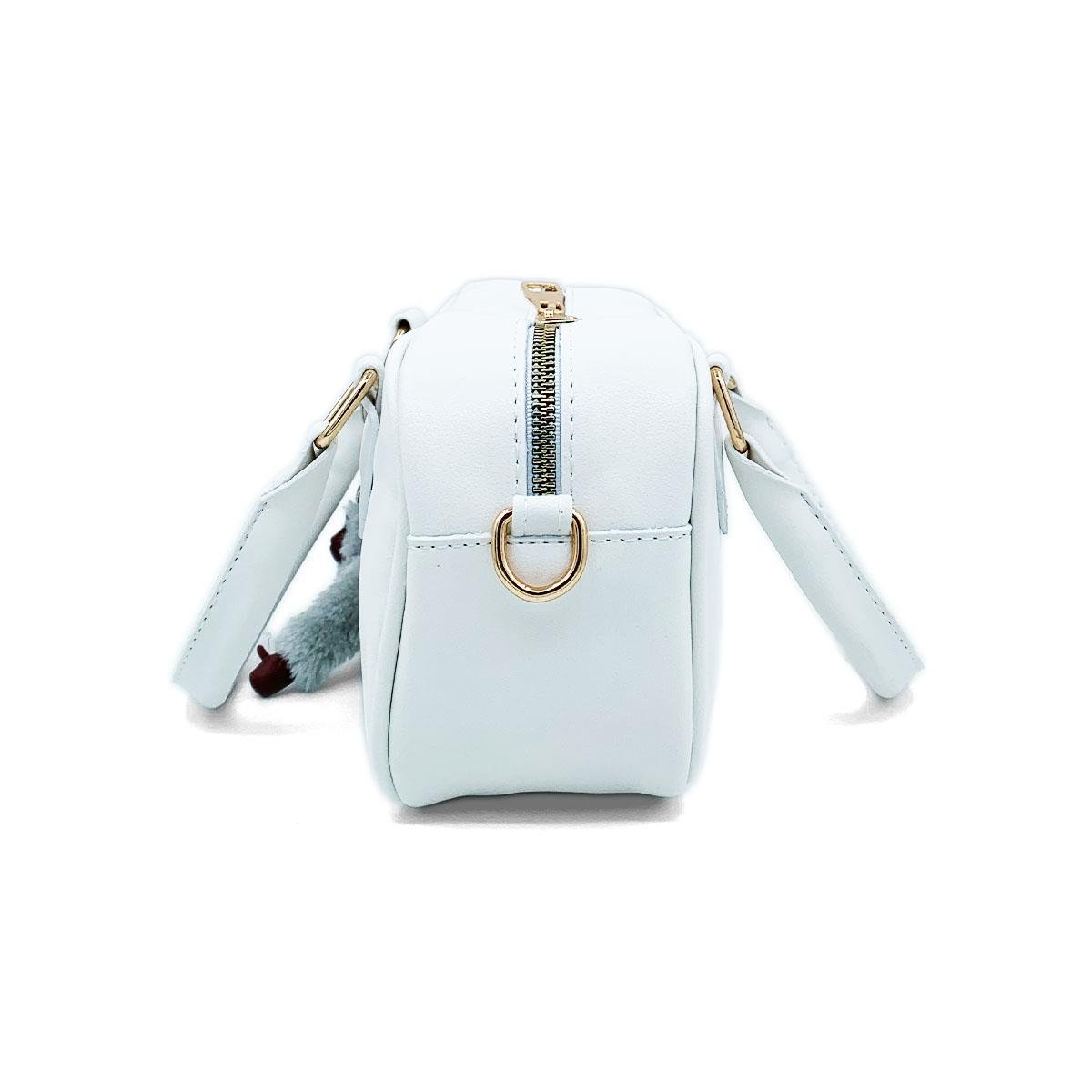 Mini Model Beyaz Çapraz Çanta