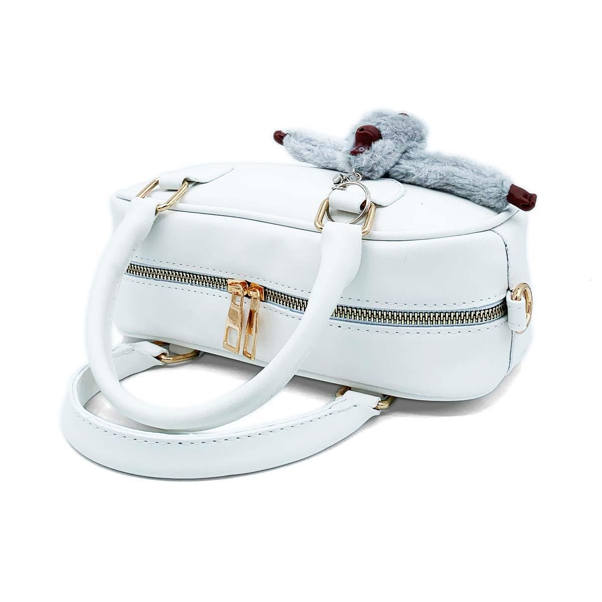 Mini Model Beyaz Çapraz Çanta
