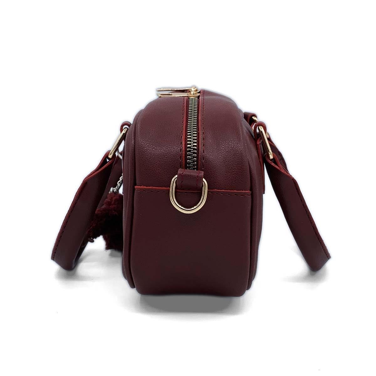 Mini Model Bordo Çapraz Çanta