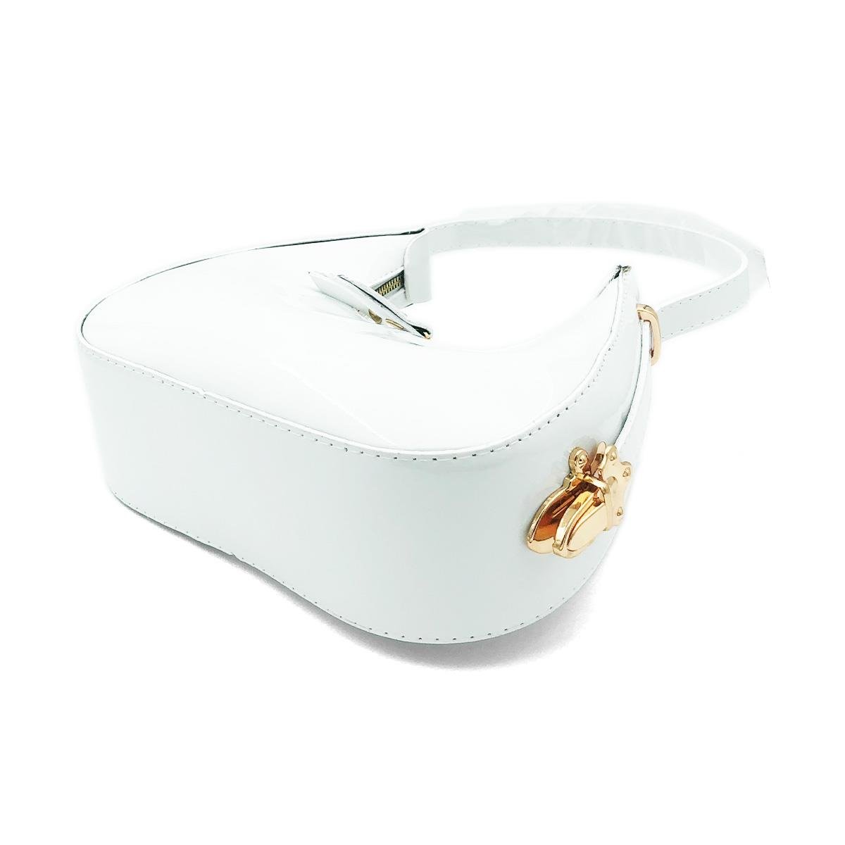 Moon Model Beyaz El Çantası 