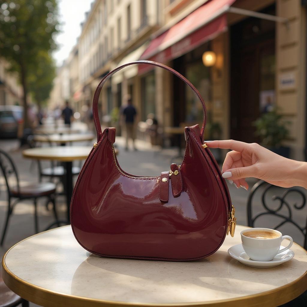 Moon Model Bordo El Çantası