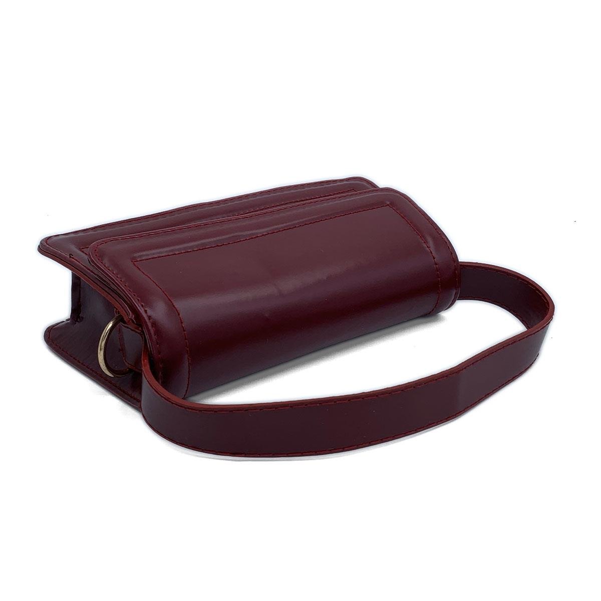 Nova Model Bordo Çapraz ve El Çantası