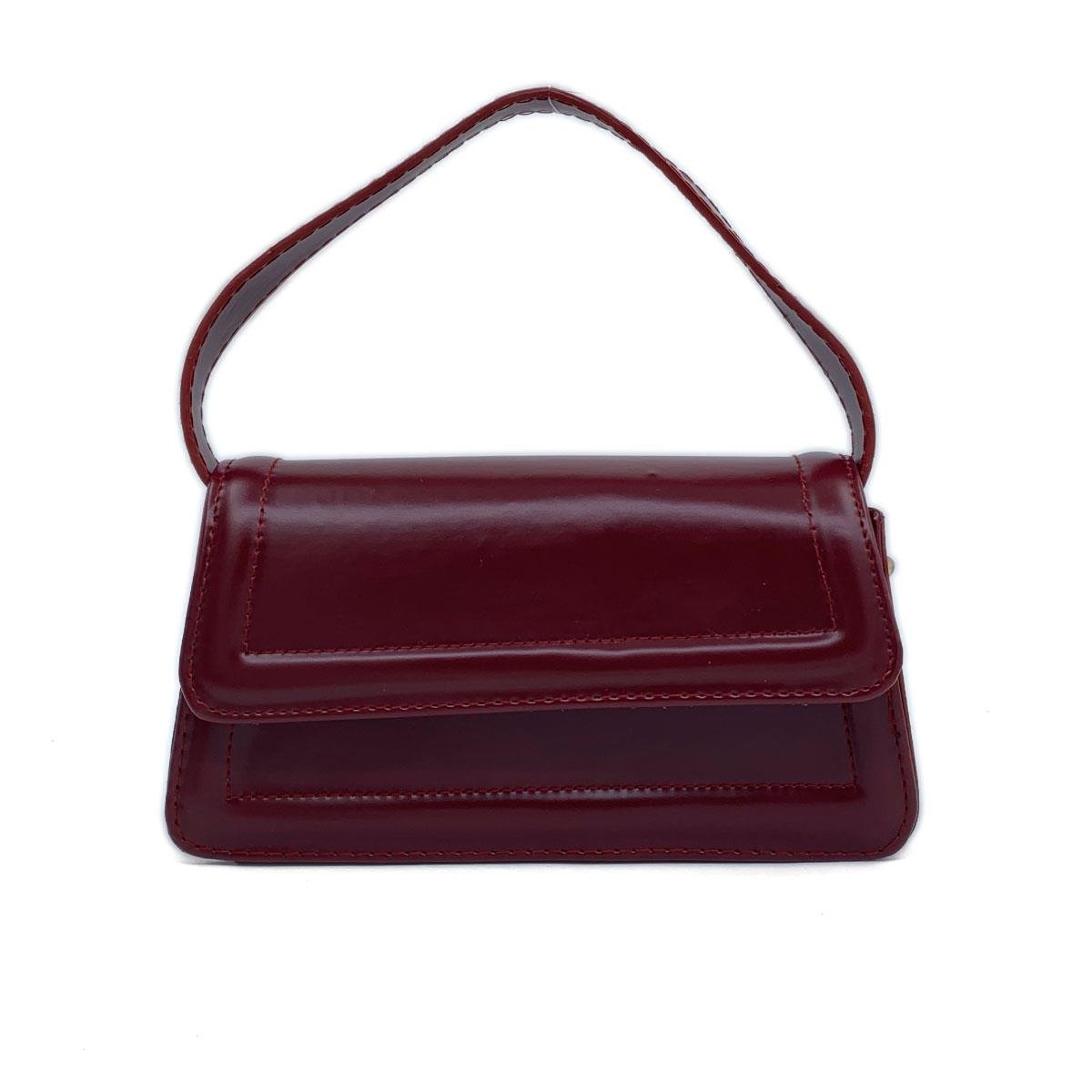 Nova Model Bordo Çapraz ve El Çantası