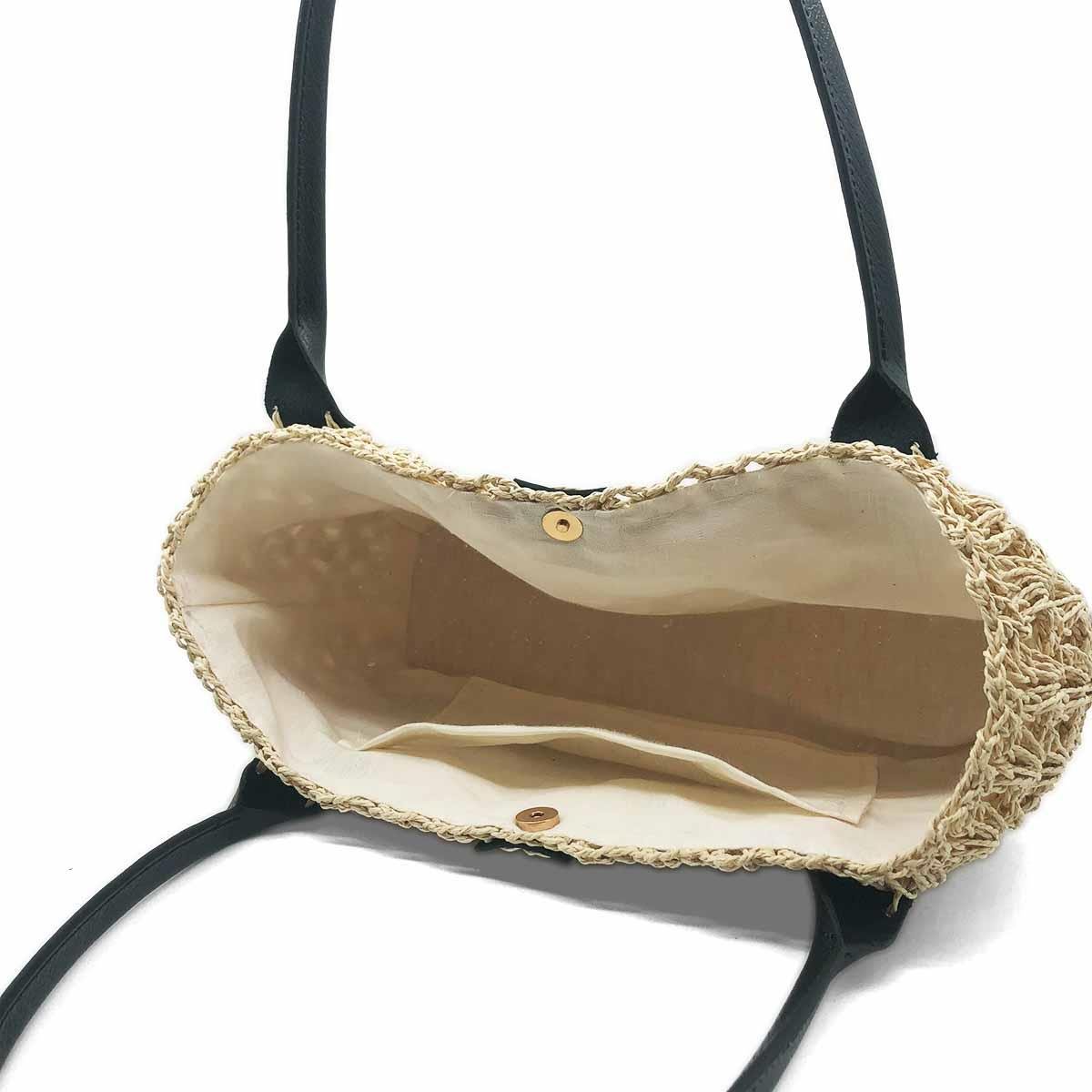 Peri Model El İşi, Astarlı ve Kilitli Omuz Çantası